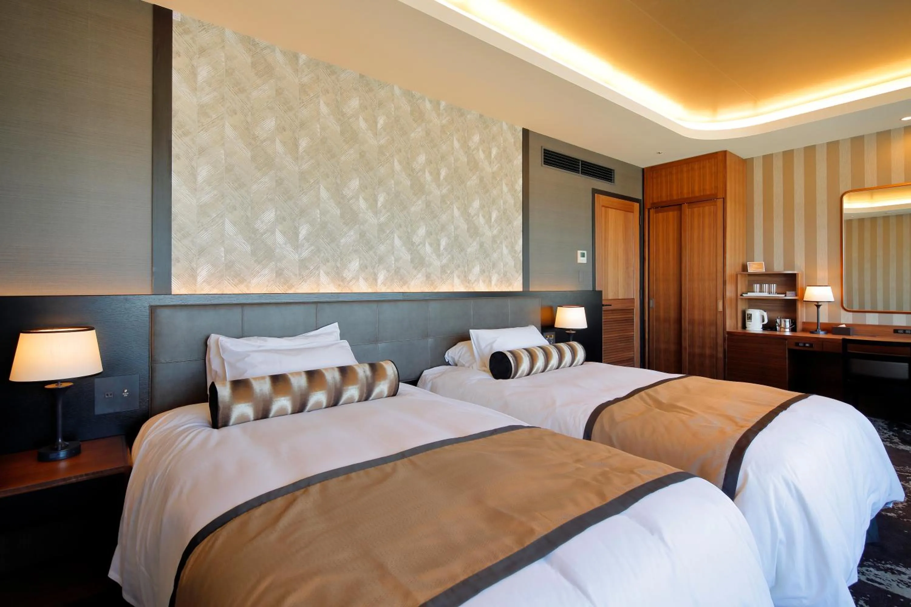 Photo of the whole room, Bed in Hotel Monterey Himeji