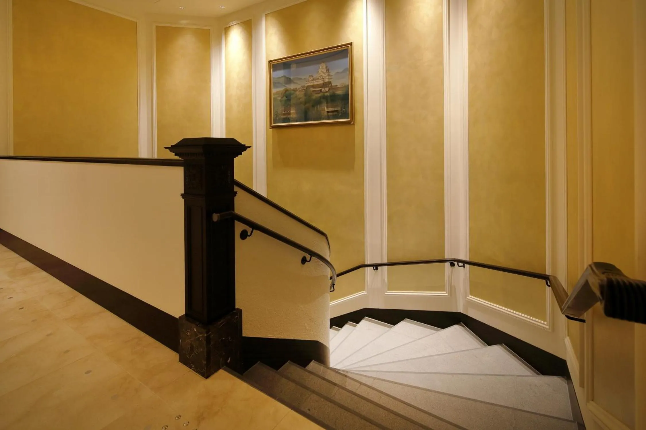 Decorative detail, Bed in Hotel Monterey Himeji