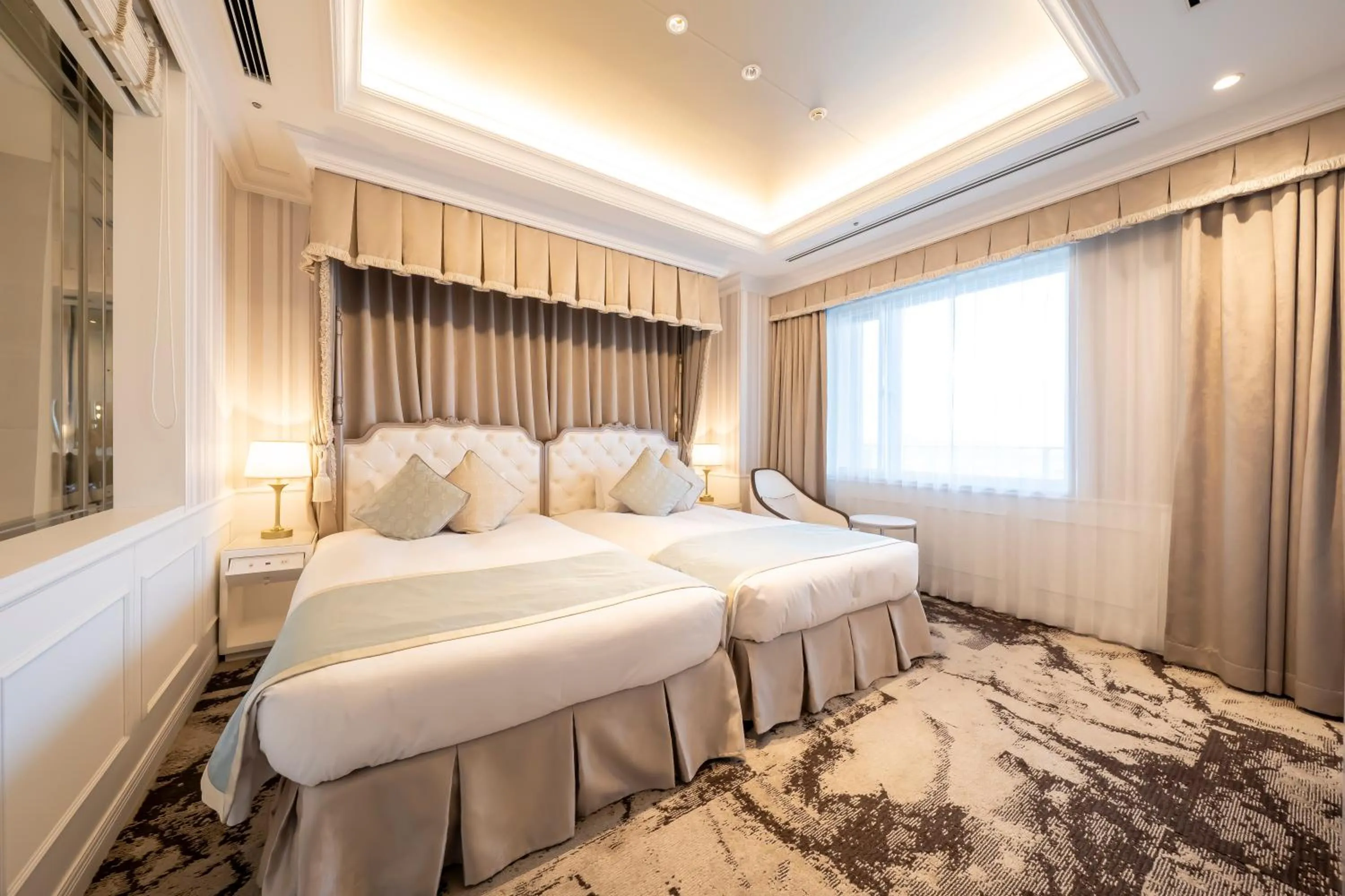 Photo of the whole room, Bed in Hotel Monterey Himeji