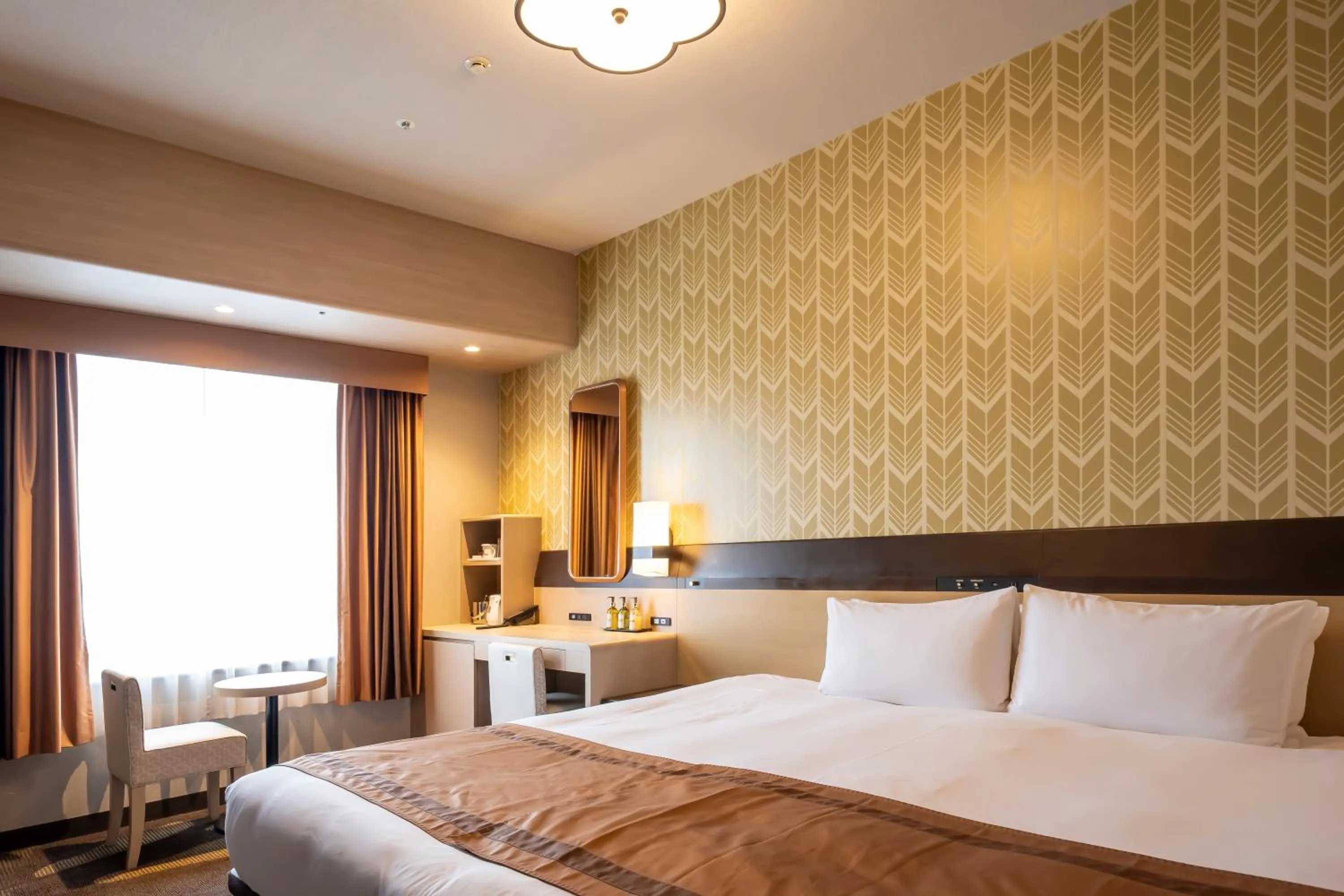 Photo of the whole room, Bed in Hotel Monterey Himeji