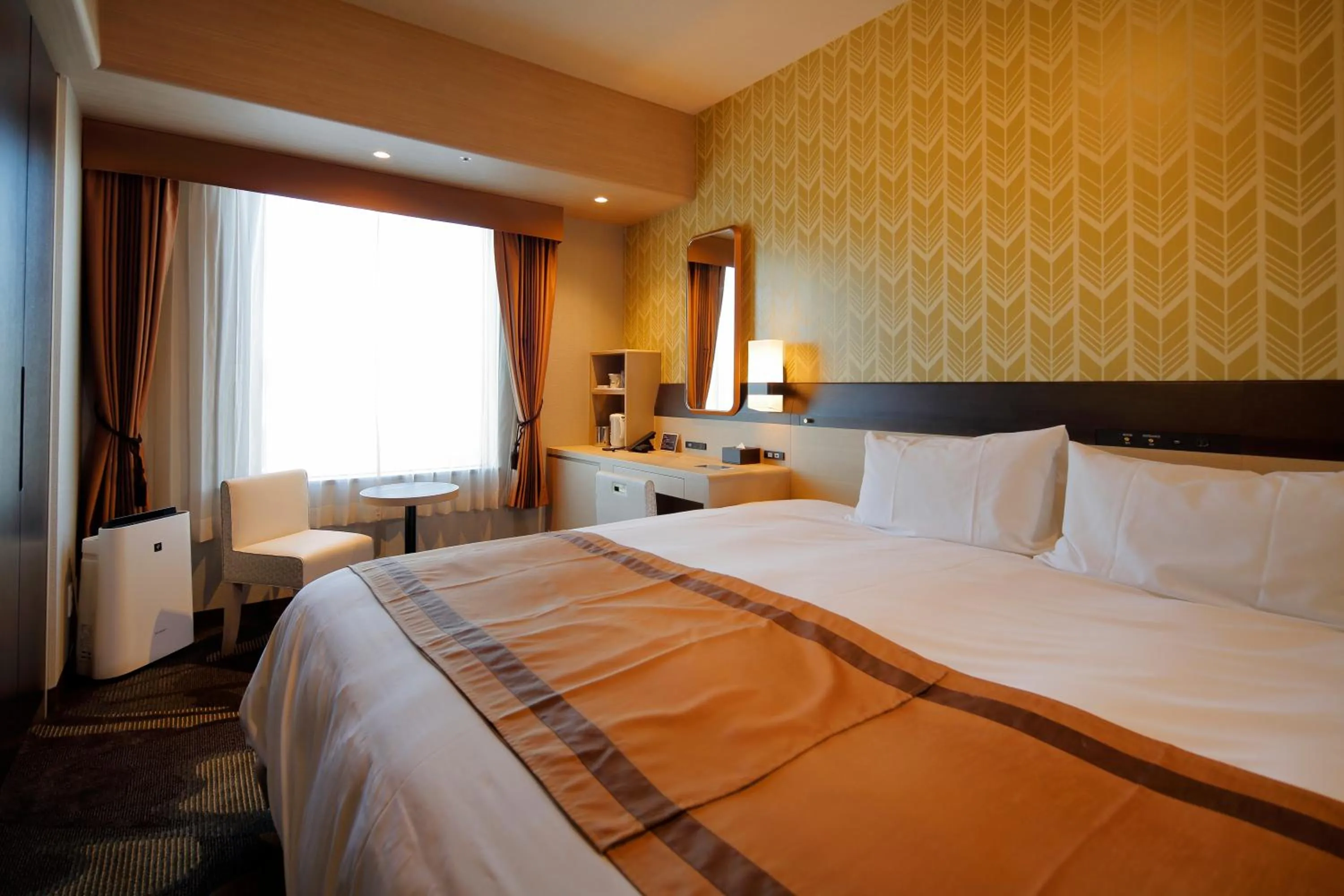 Photo of the whole room, Bed in Hotel Monterey Himeji