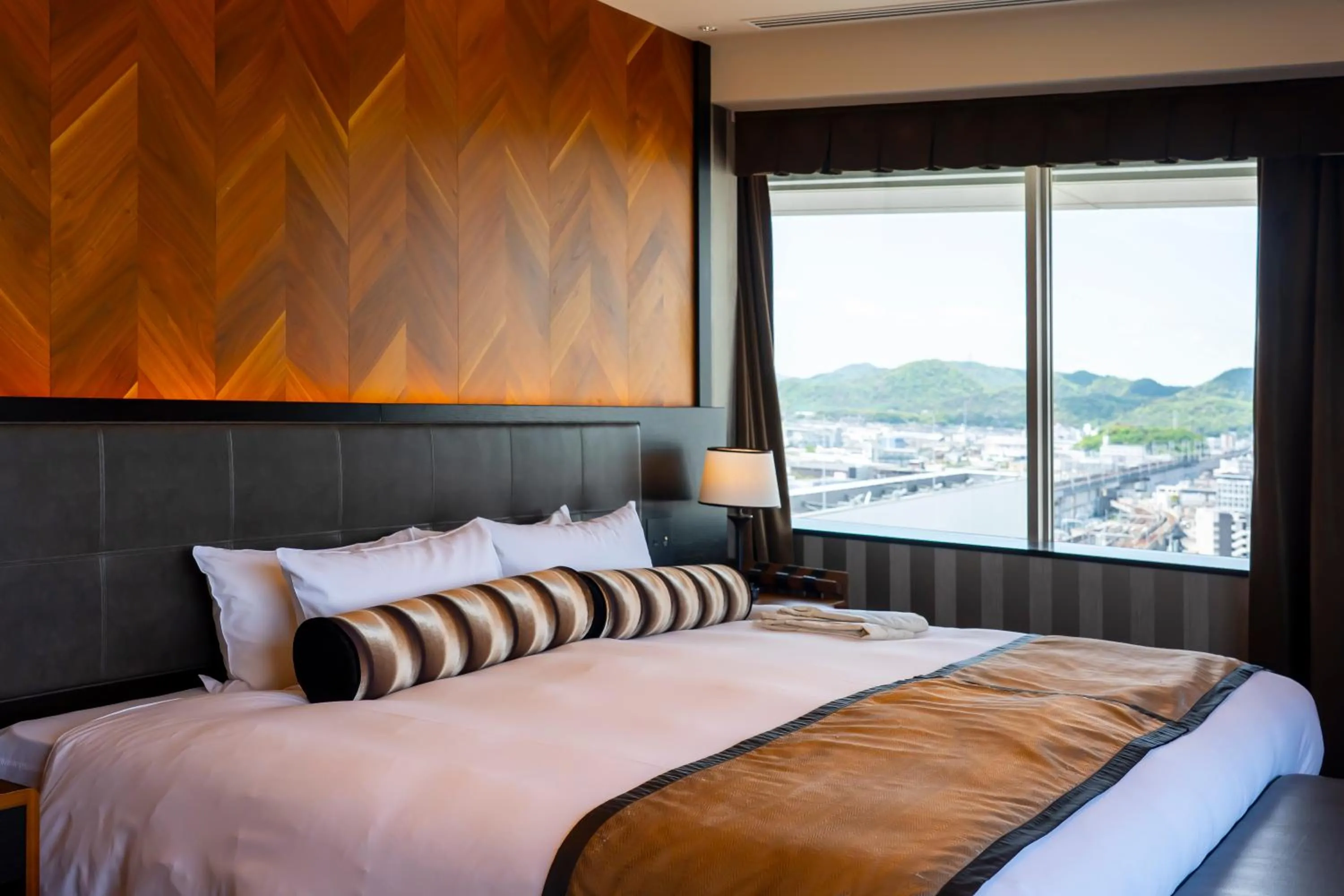 Photo of the whole room, Bed in Hotel Monterey Himeji