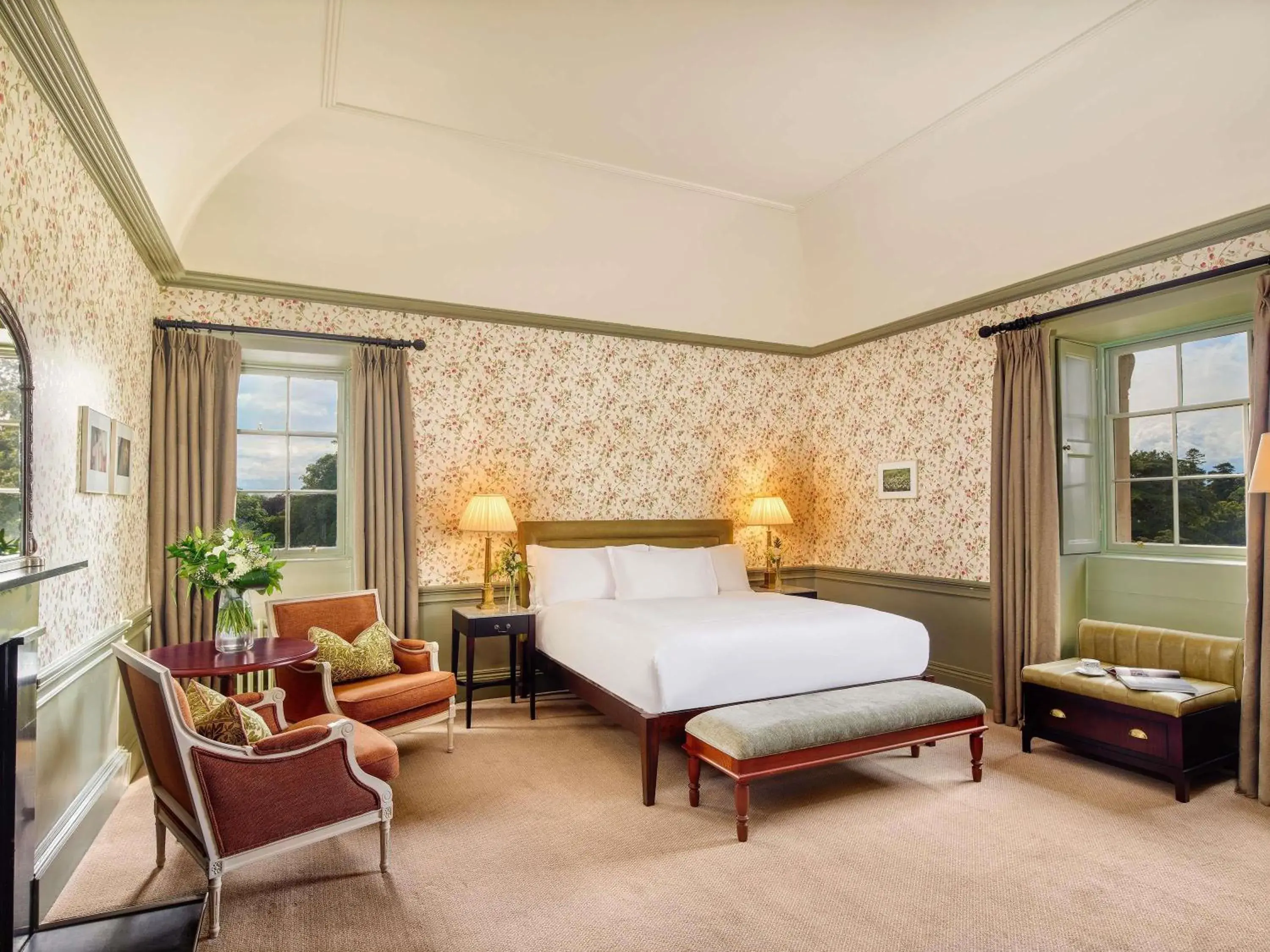 Property building, Bed in Carton House A Fairmont Managed hotel Property building, Bed in Carton House A Fairmont Managed hotel