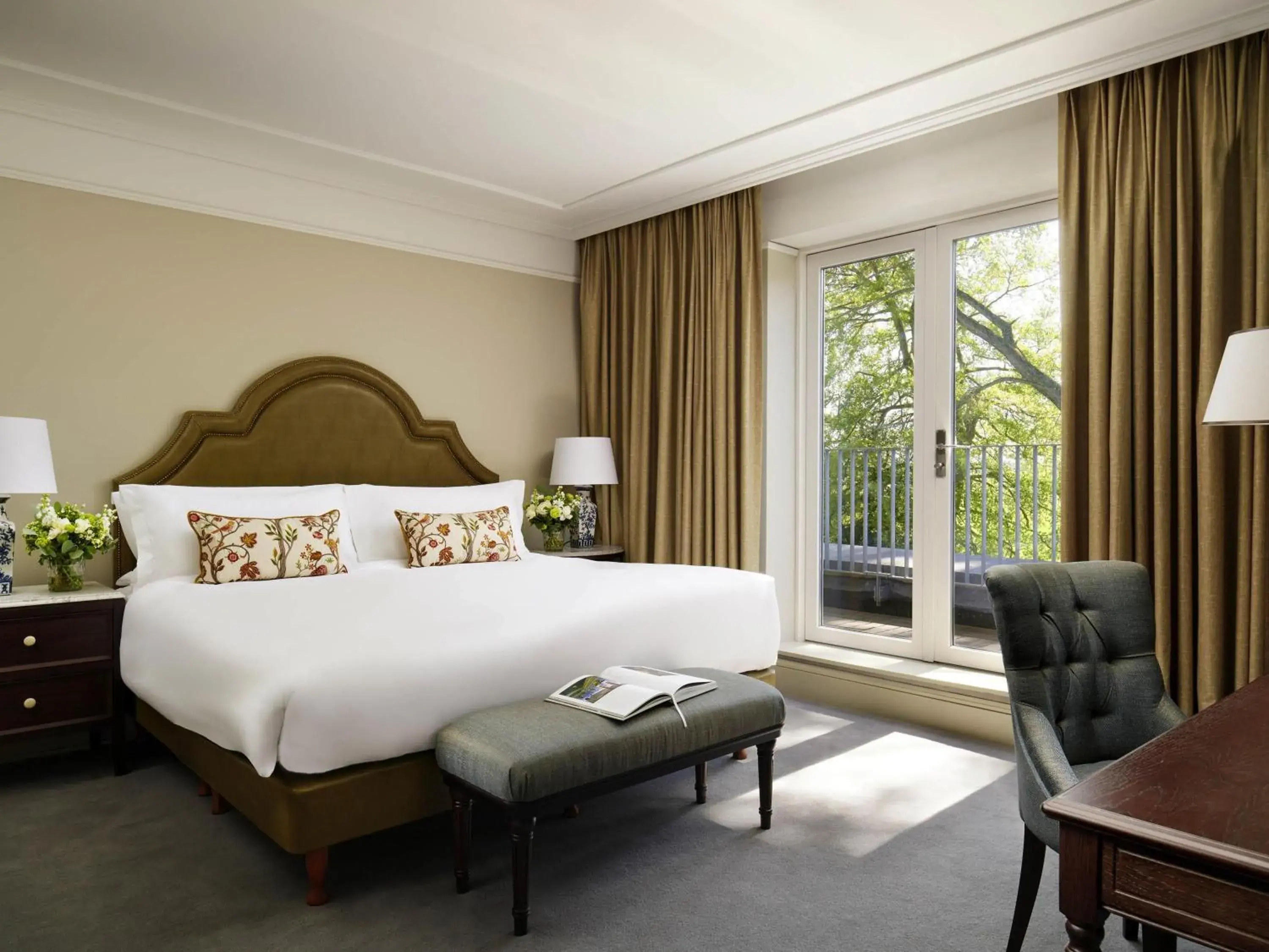 Bedroom, Bed in Carton House A Fairmont Managed hotel Bedroom, Bed in Carton House A Fairmont Managed hotel