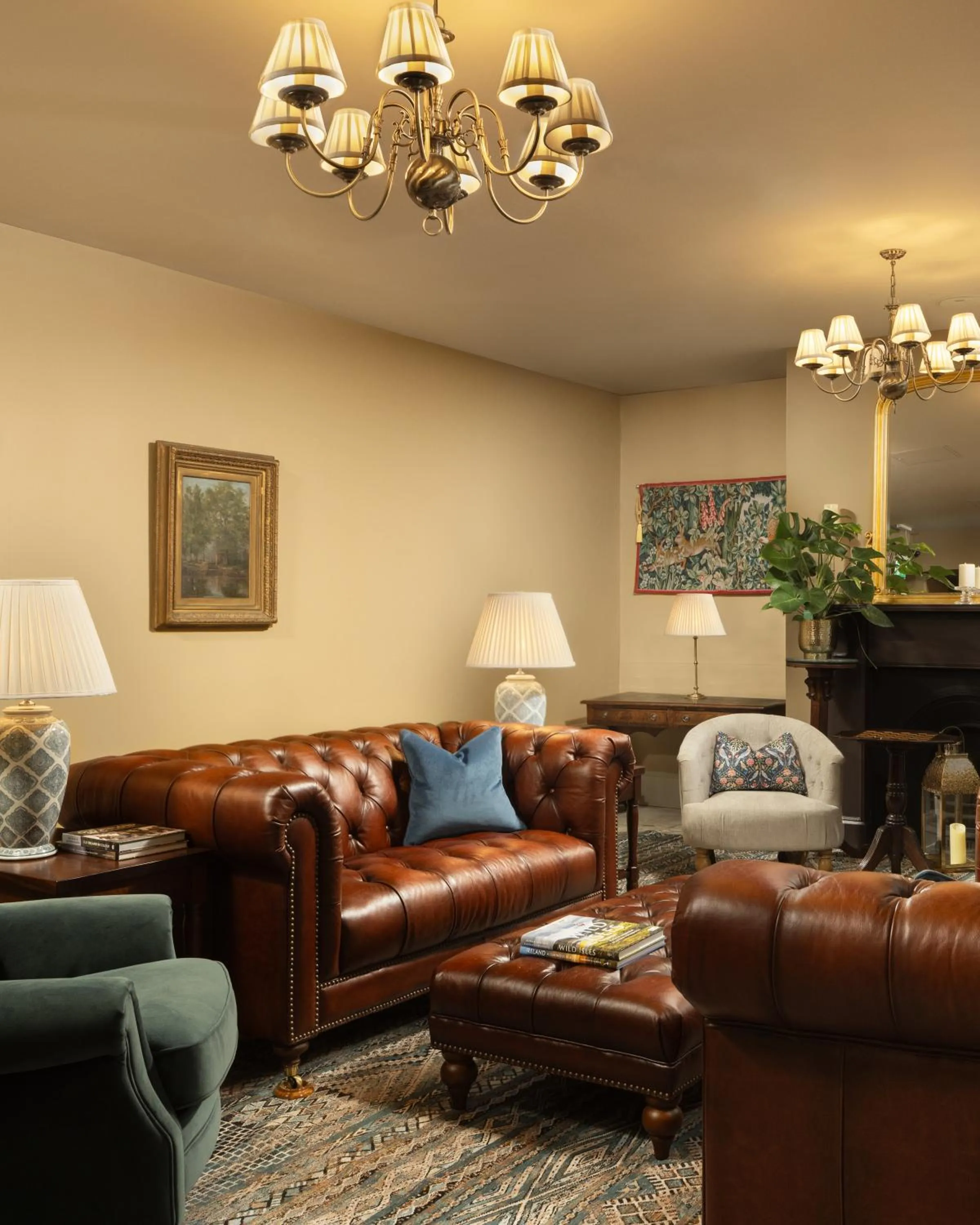 Living room in Carton House A Fairmont Managed hotel