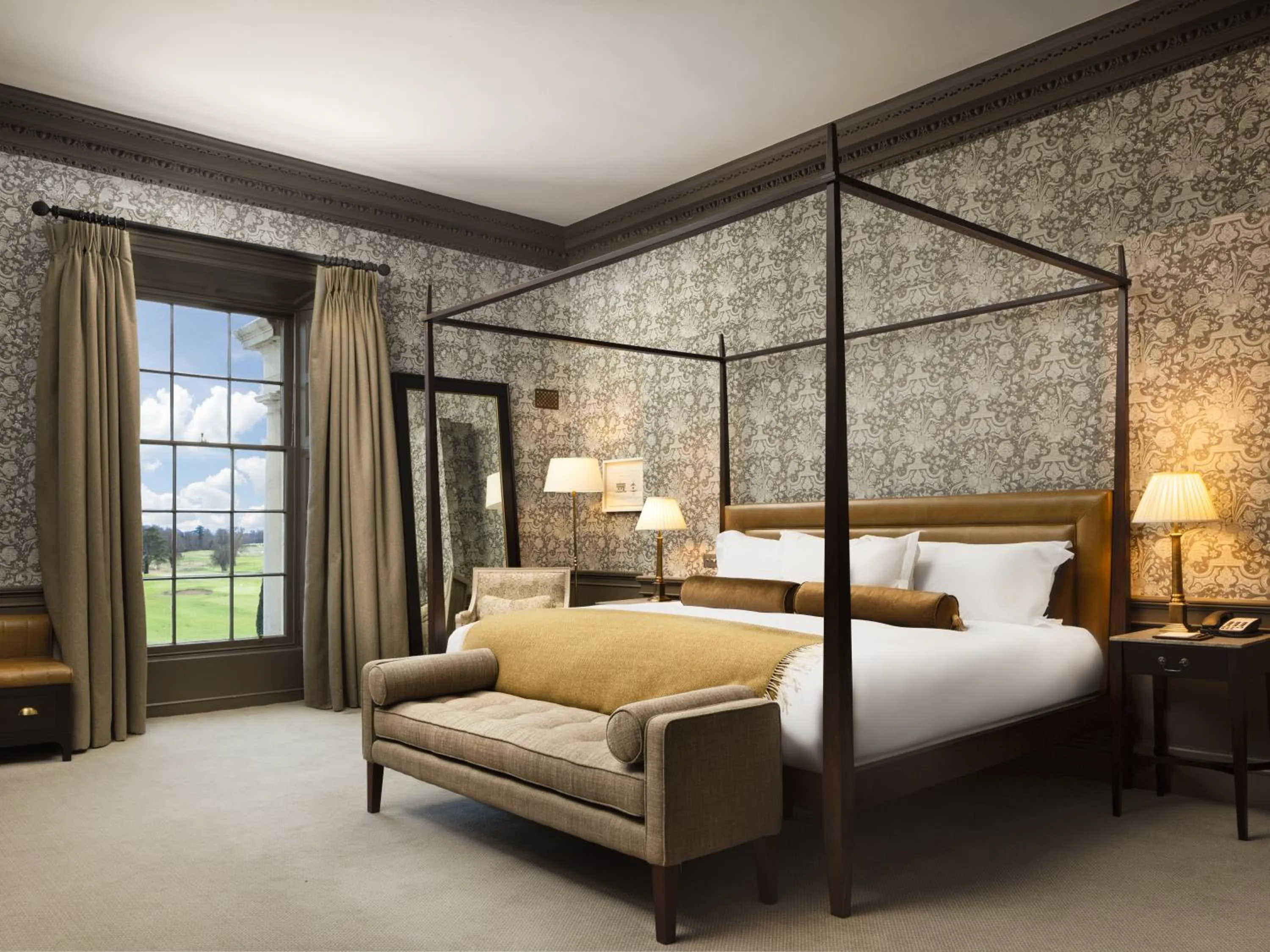 Bedroom, Bed in Carton House A Fairmont Managed hotel