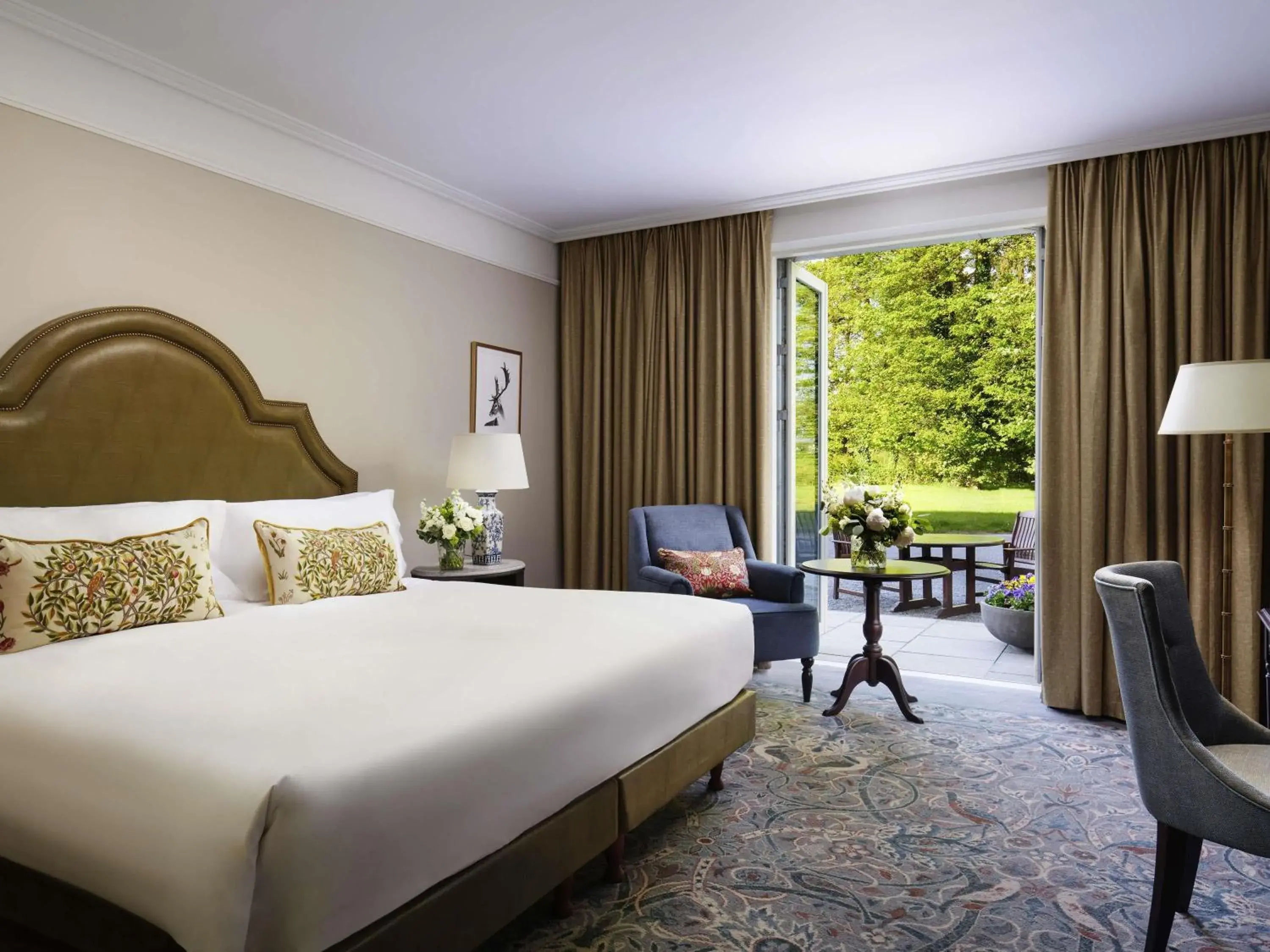 Bedroom, Bed in Carton House A Fairmont Managed hotel Bedroom, Bed in Carton House A Fairmont Managed hotel