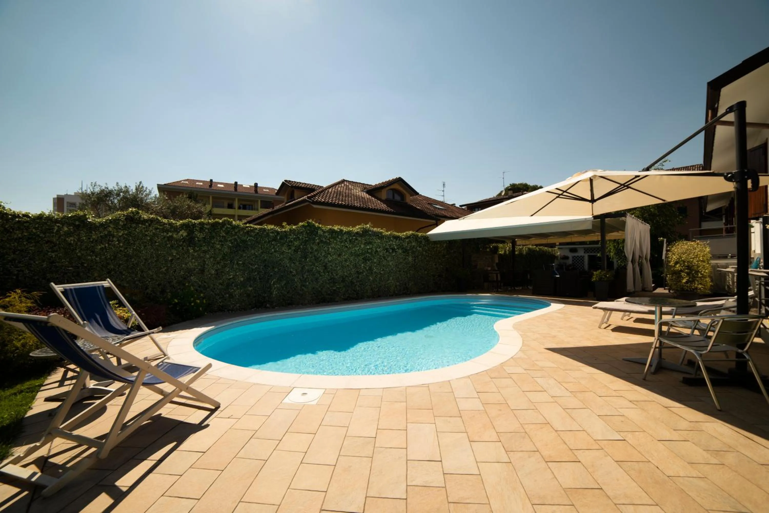 Pool view in Cascina36 B&B