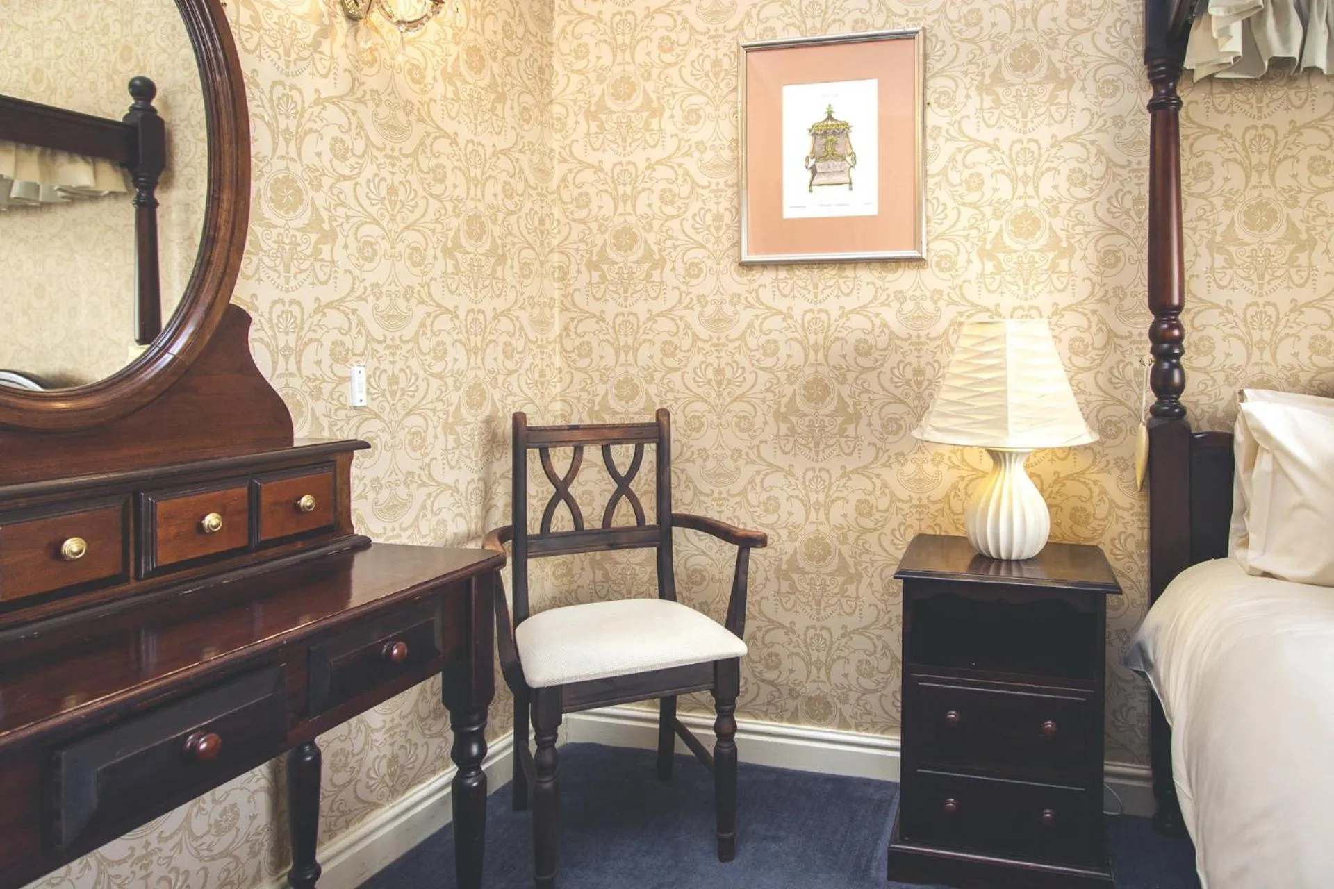 Bed in The Bell Hotel