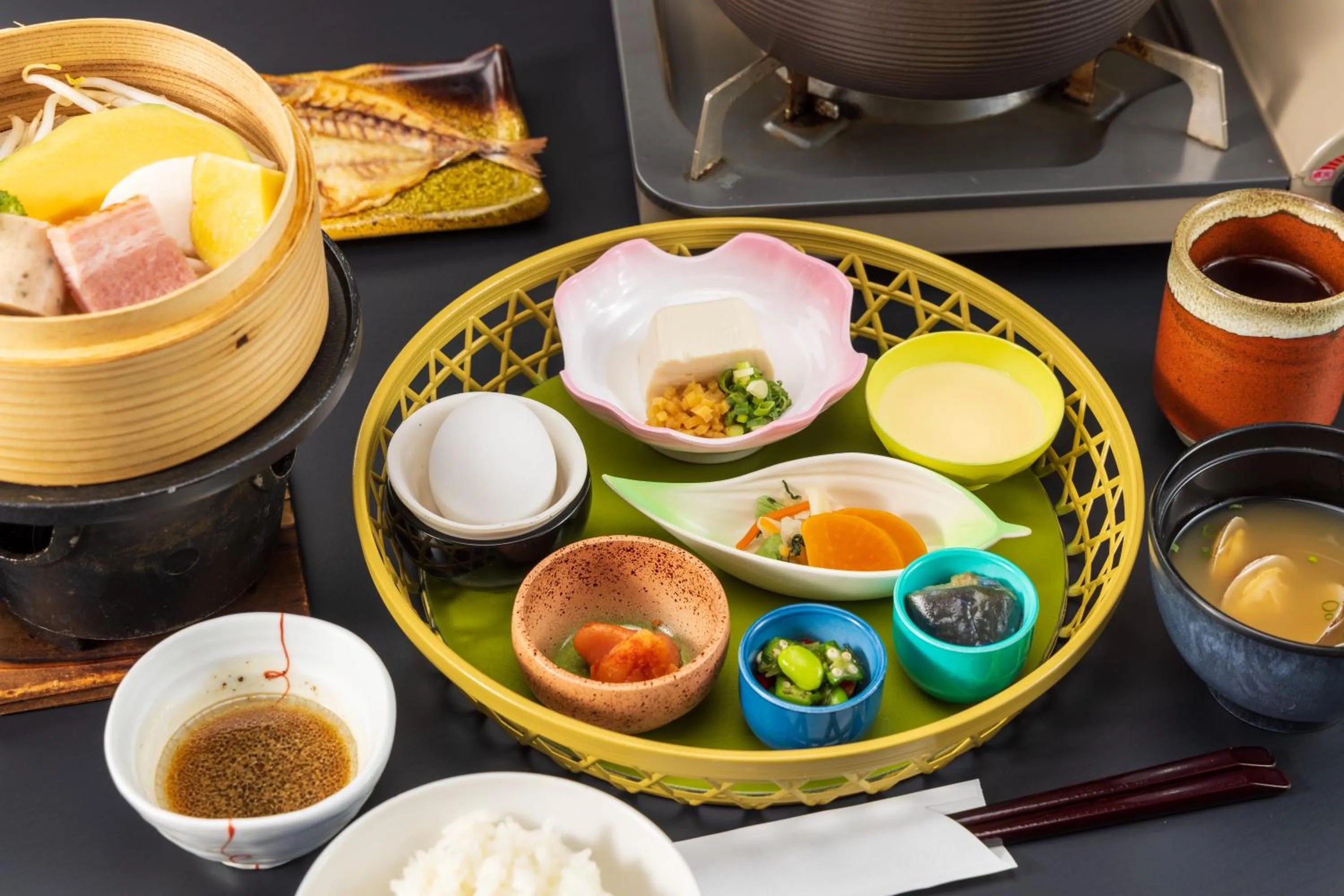 Breakfast in Susukinohara Ichinoyu