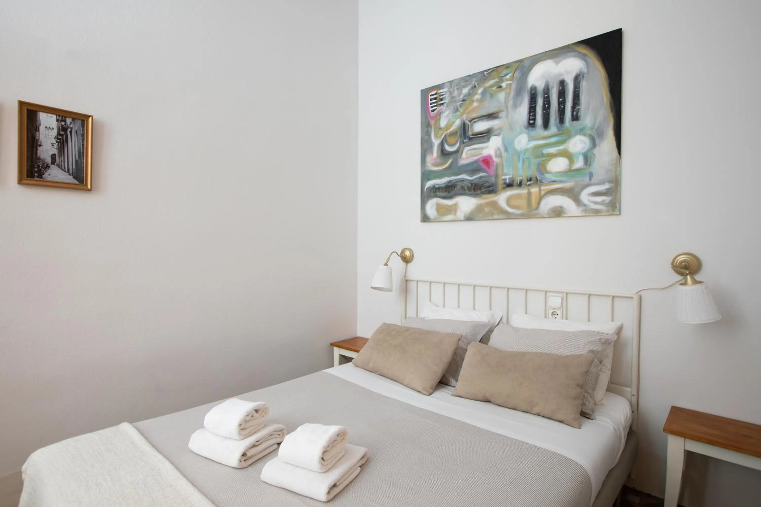 Bed in CasaNova Guest House