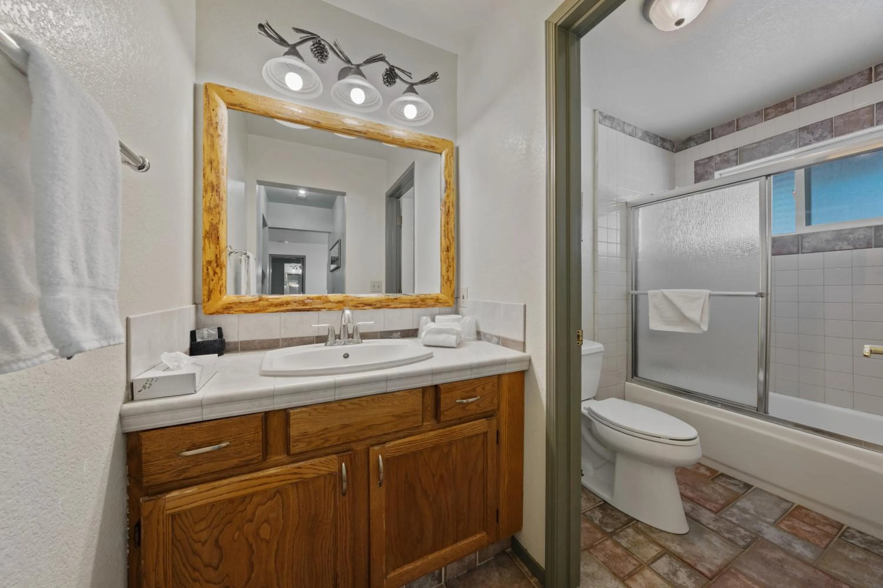 Shower in The Lodge at Lake Tahoe