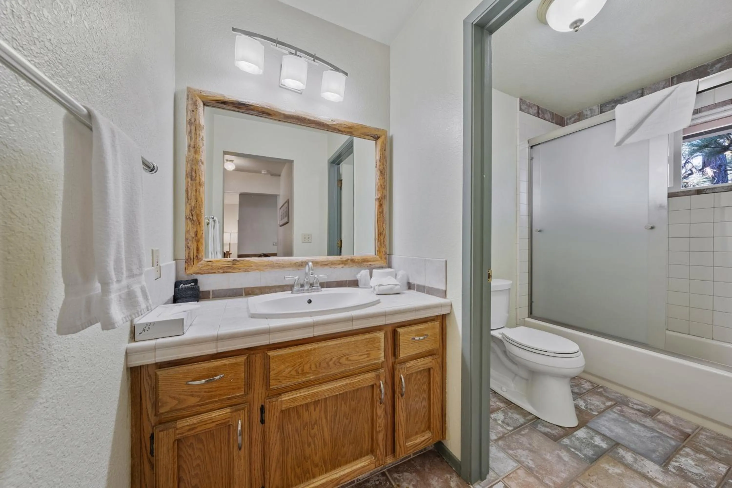 Shower in The Lodge at Lake Tahoe