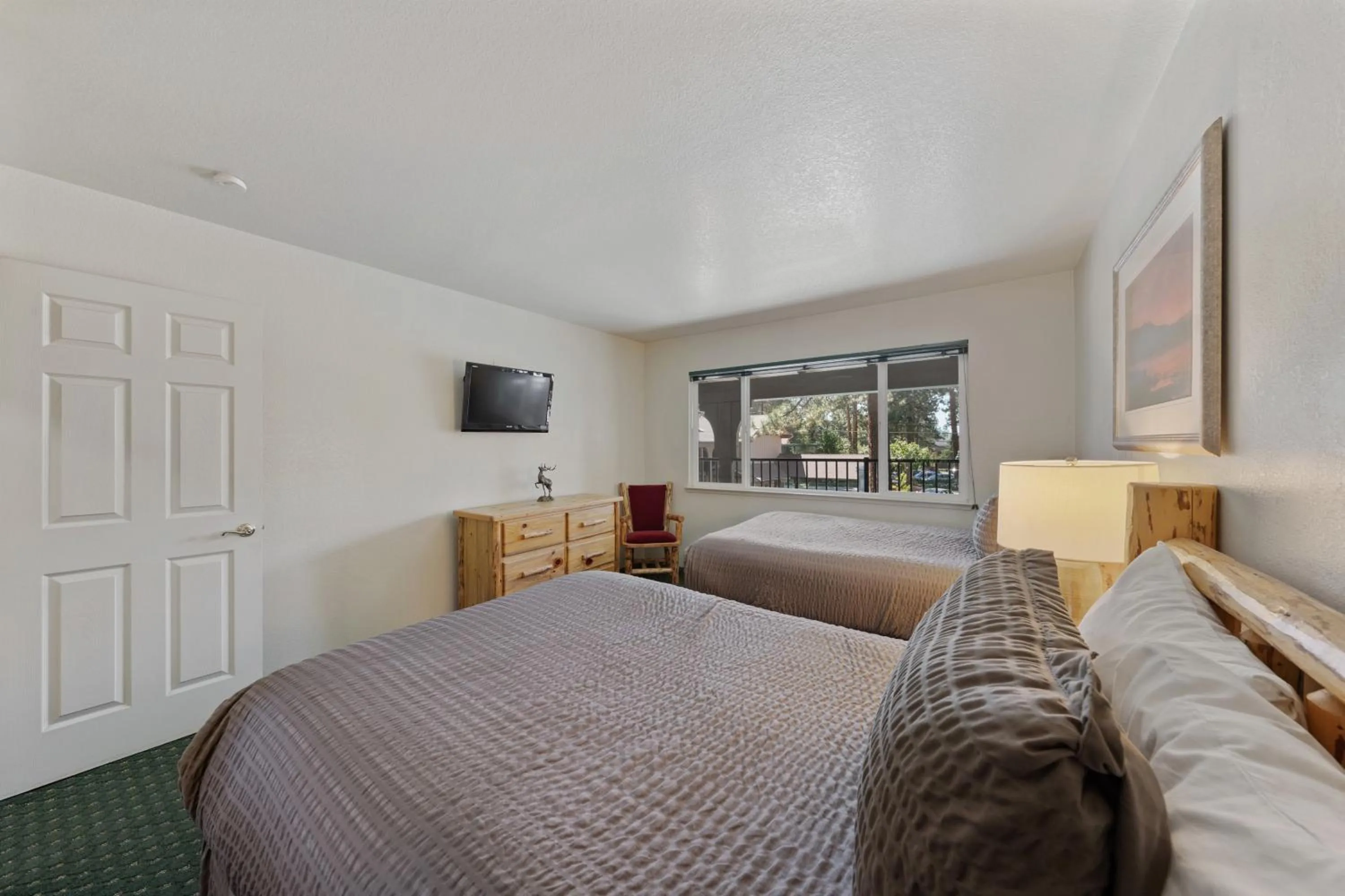 Bed in The Lodge at Lake Tahoe