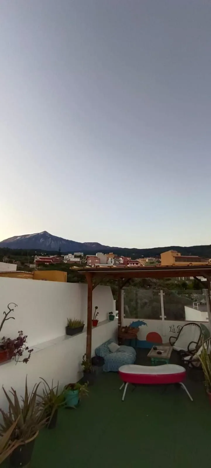 Seating area in Drago Hostel