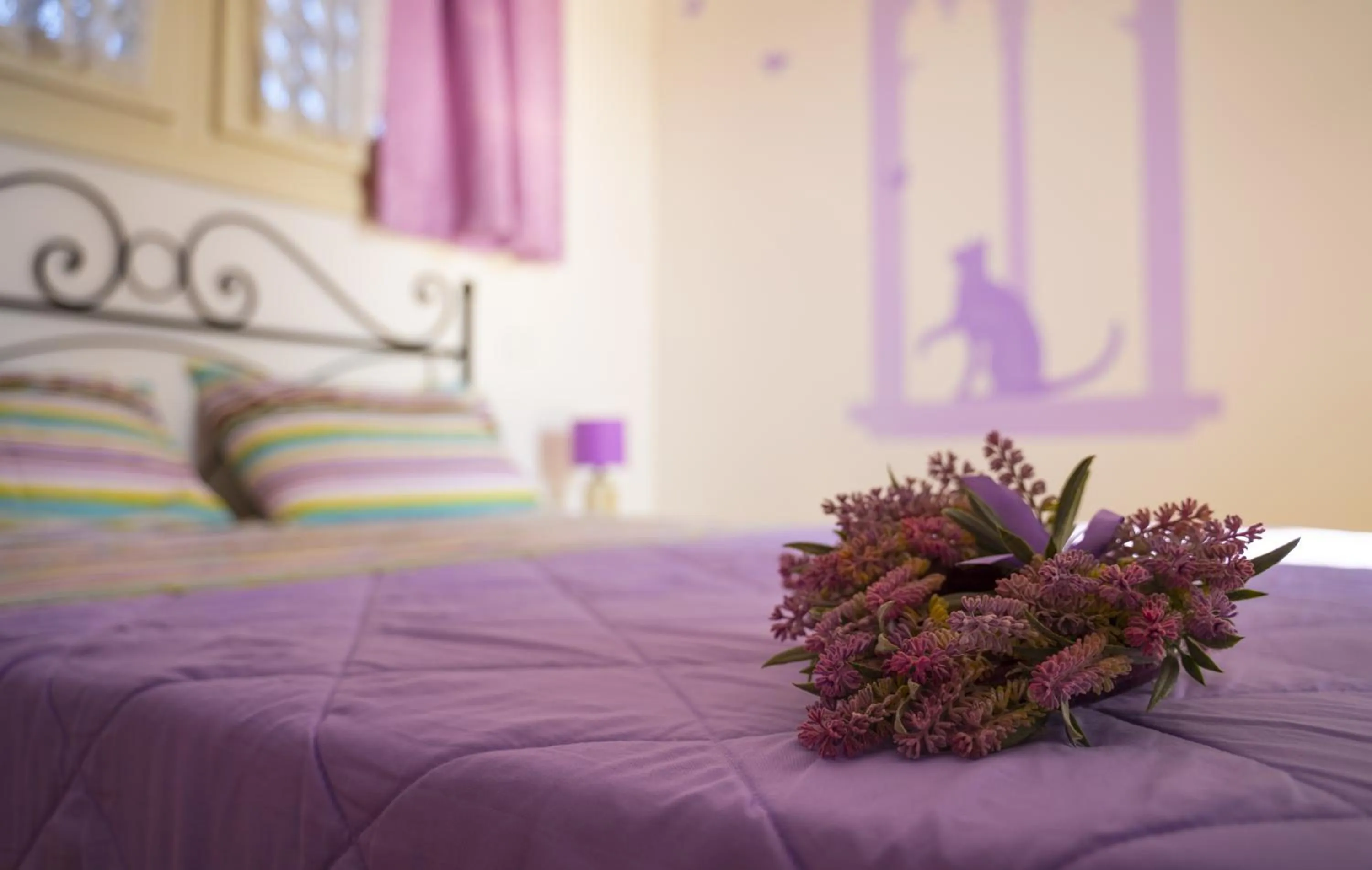 Bed in BB Il Grande Salice Bike Friends