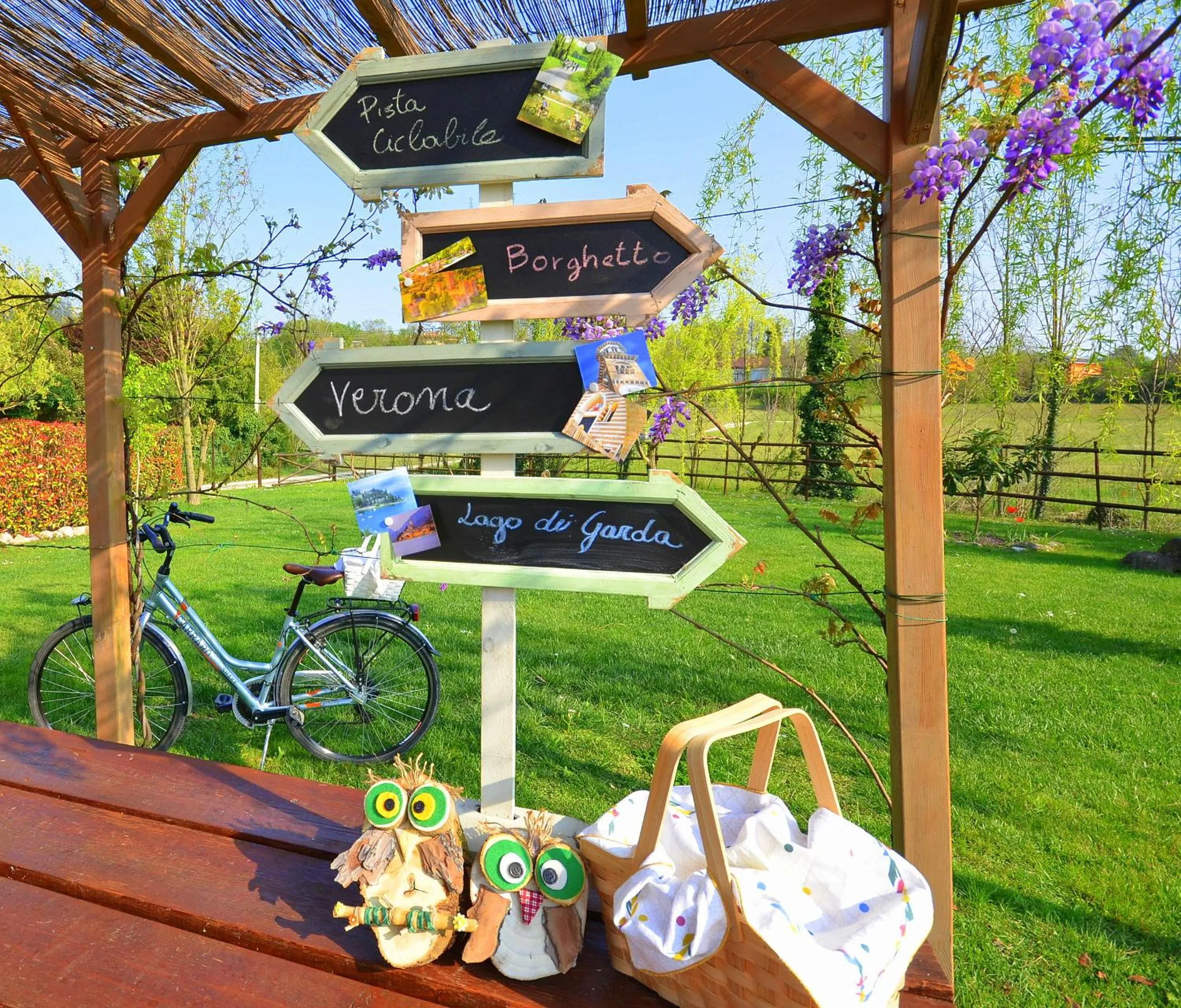 Property building in BB Il Grande Salice Bike Friends