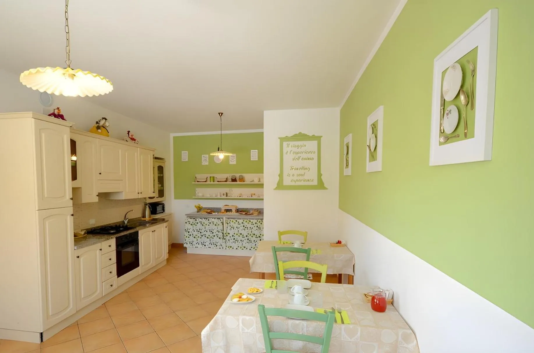 Breakfast in B&B Il Grande Salice Bike Friends