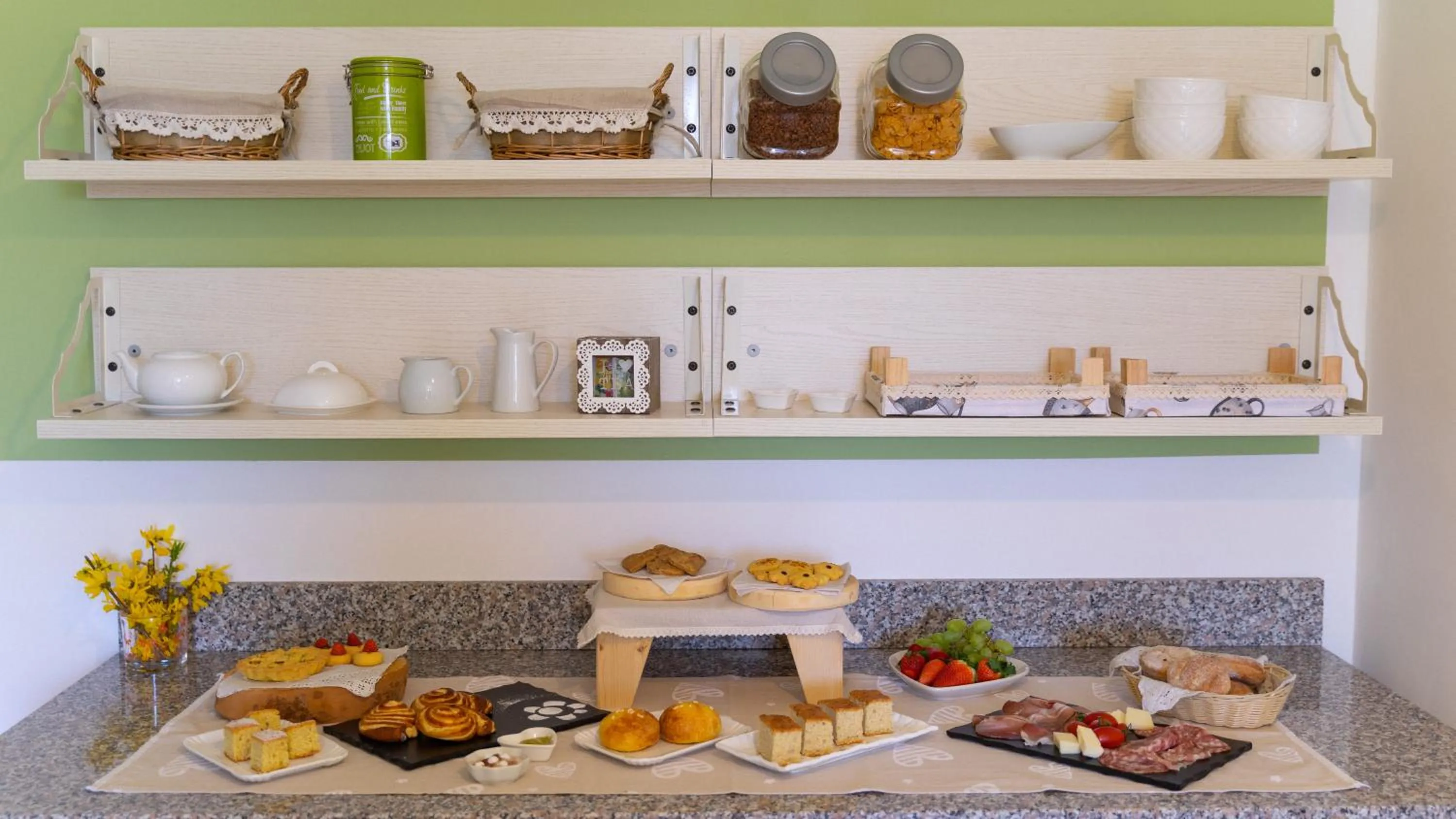 Breakfast in BB Il Grande Salice Bike Friends