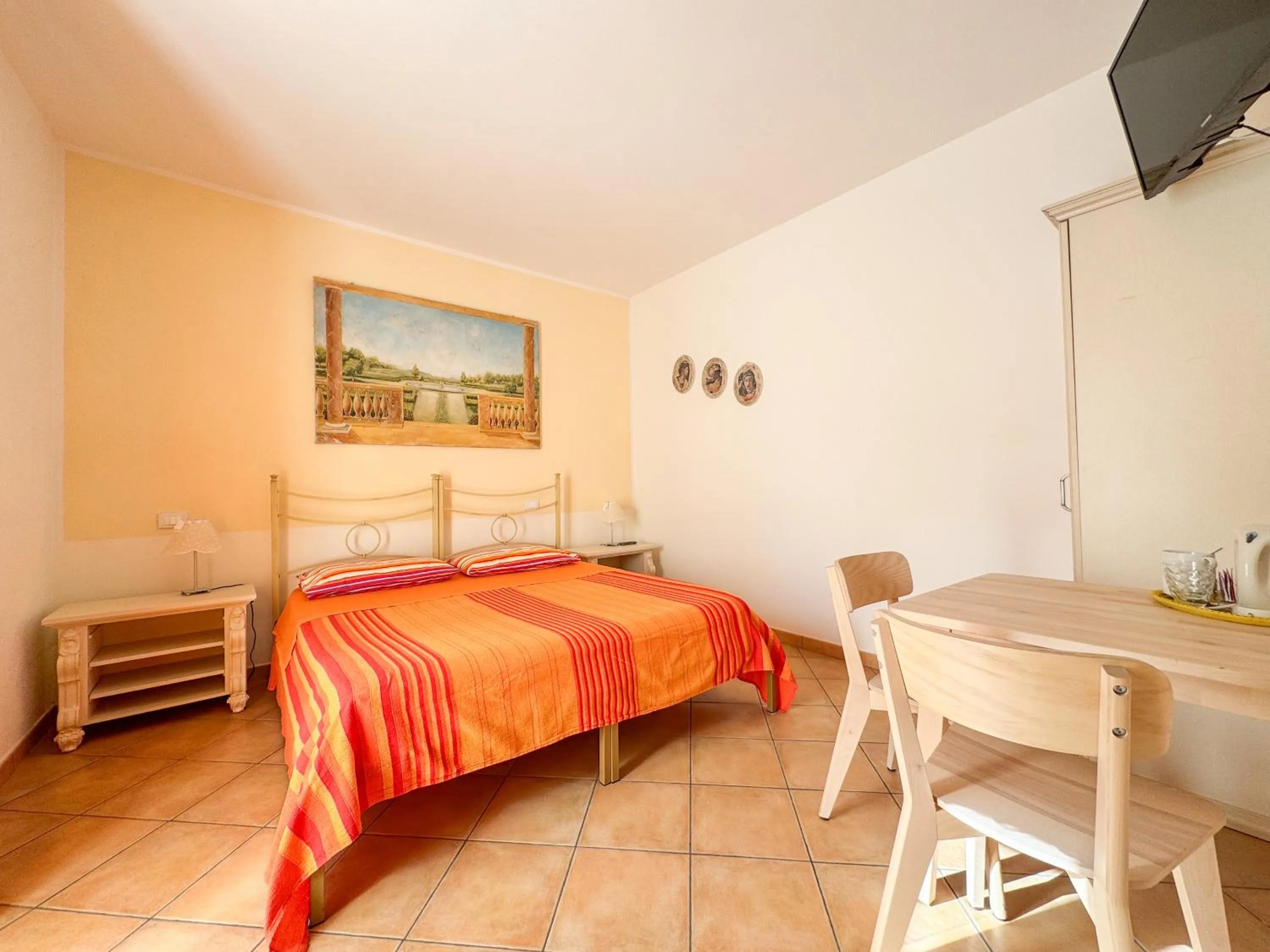 Bedroom, Bed in B&B Il Grande Salice Bike Friends