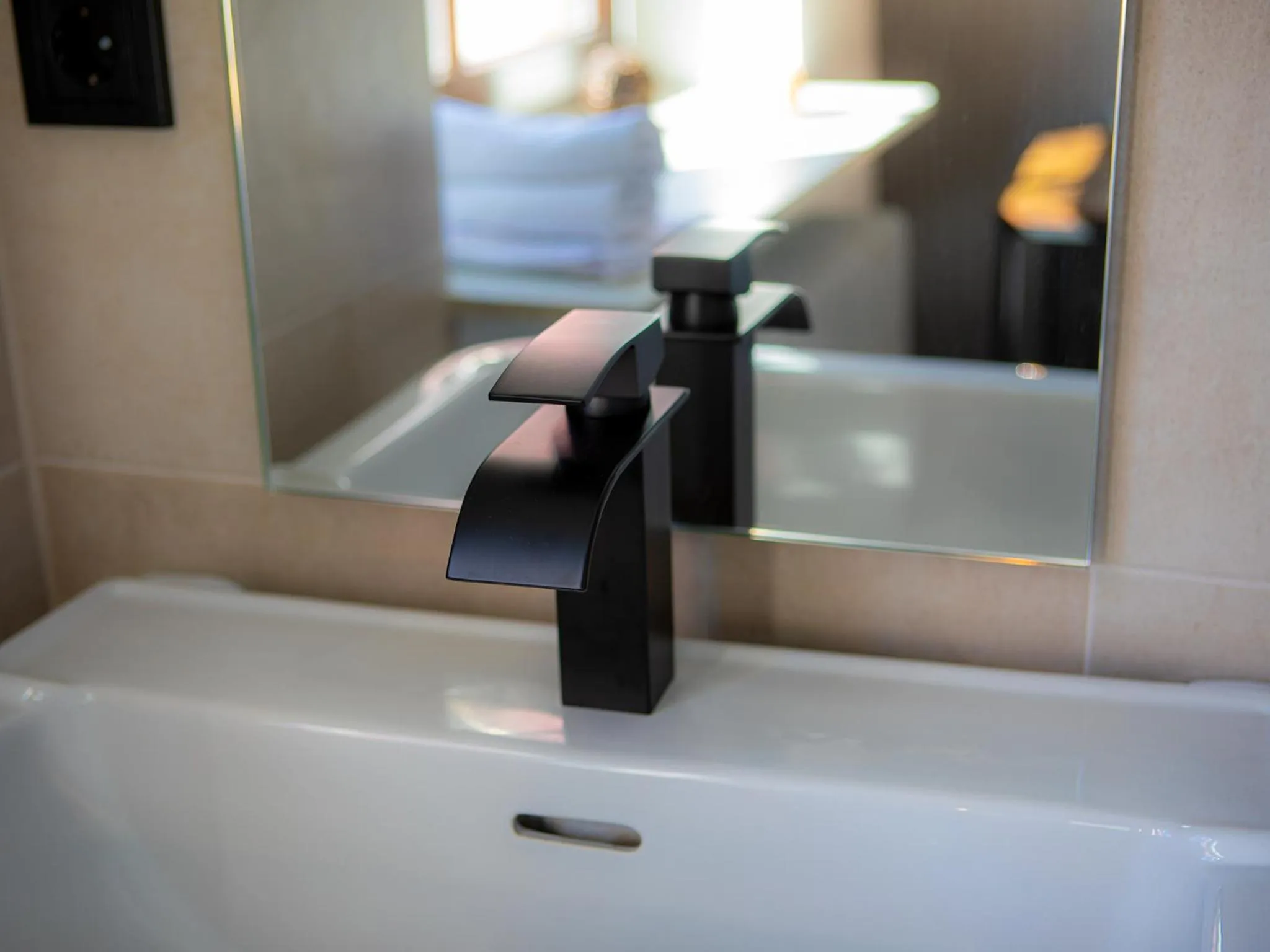 Bathroom in Hotel Zum Burggraf
