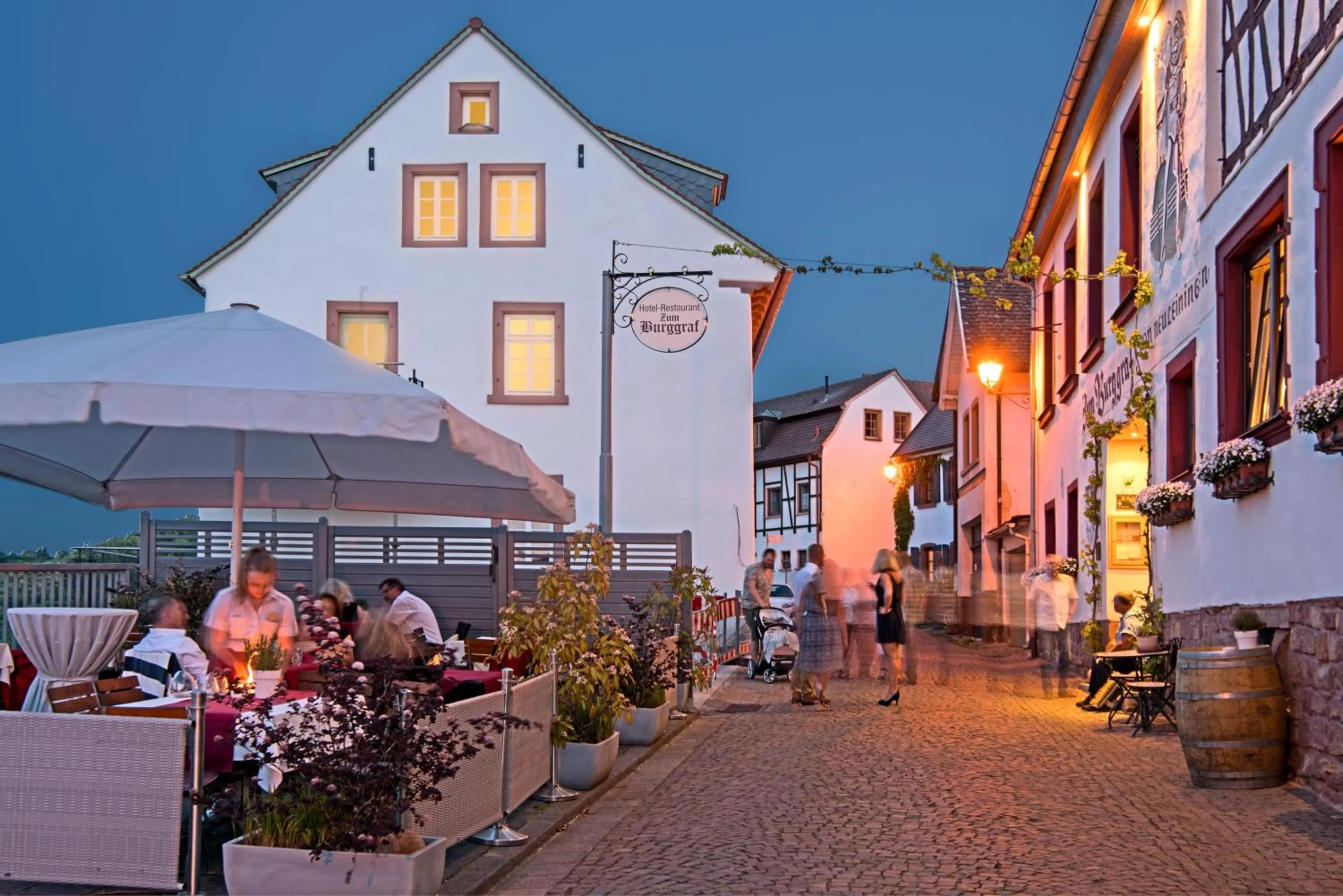 Restaurant/places to eat in Hotel Zum Burggraf