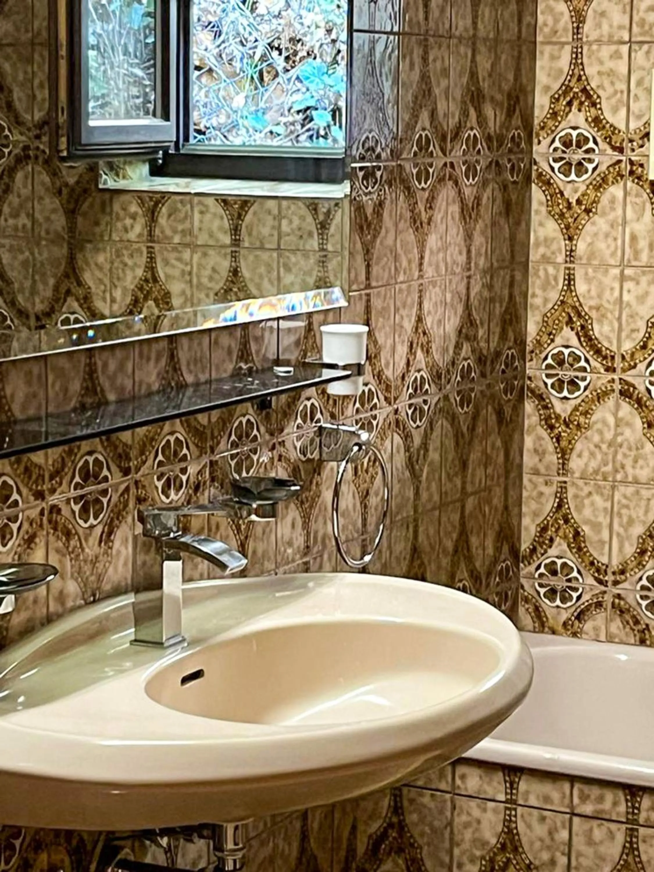 Bathroom in Hotel Zum Burggraf