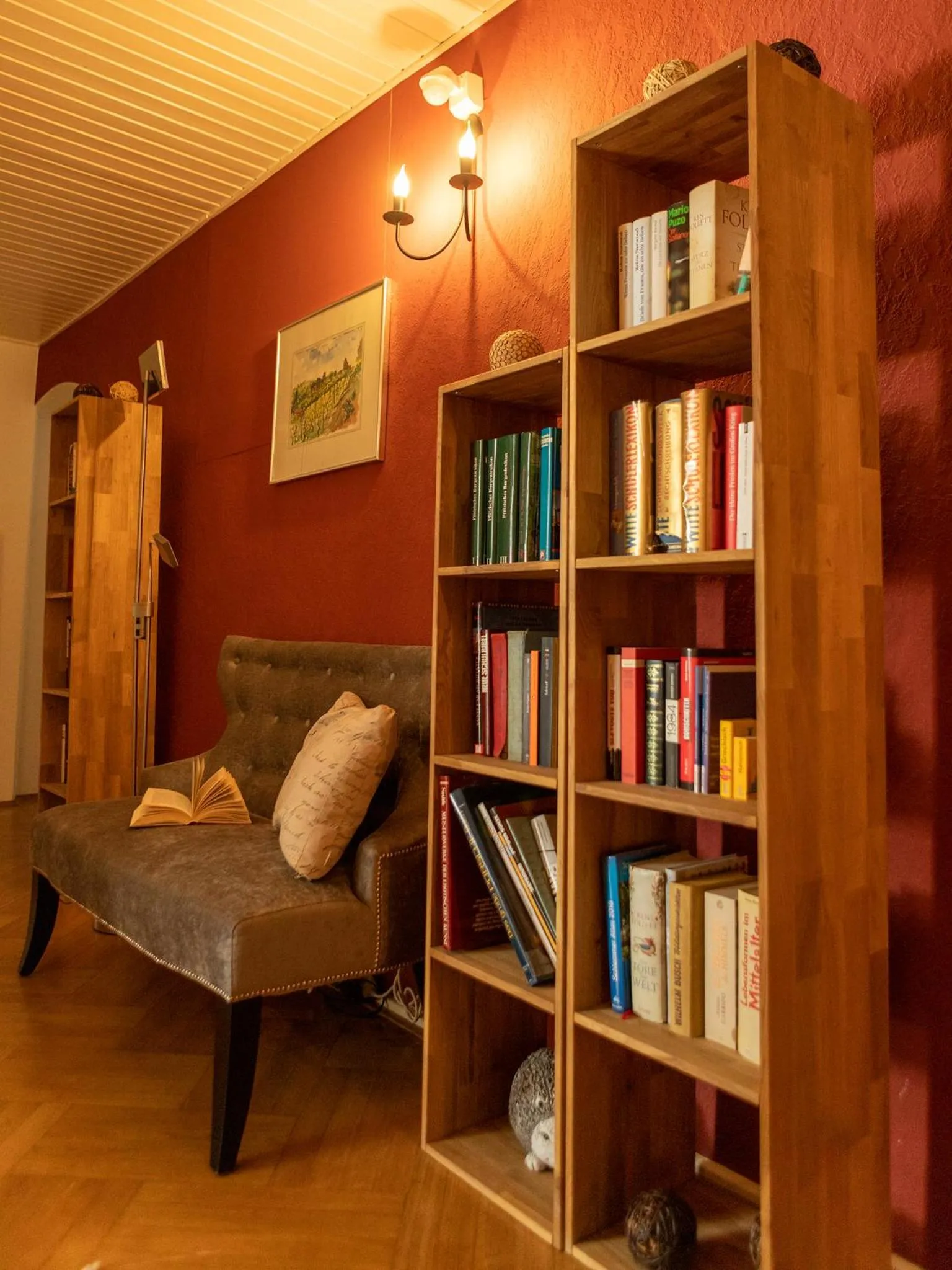 Library in Hotel Zum Burggraf