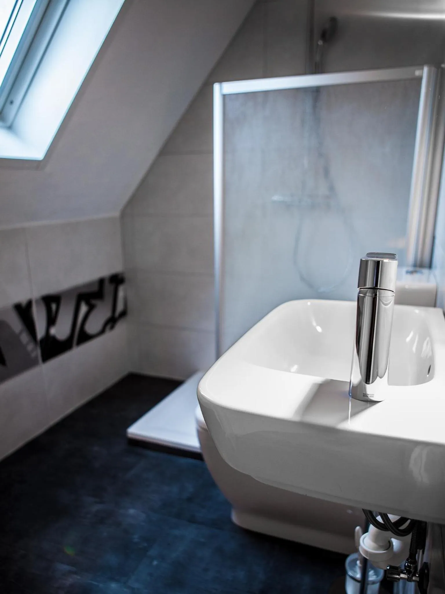 Bathroom in Hotel Zum Burggraf