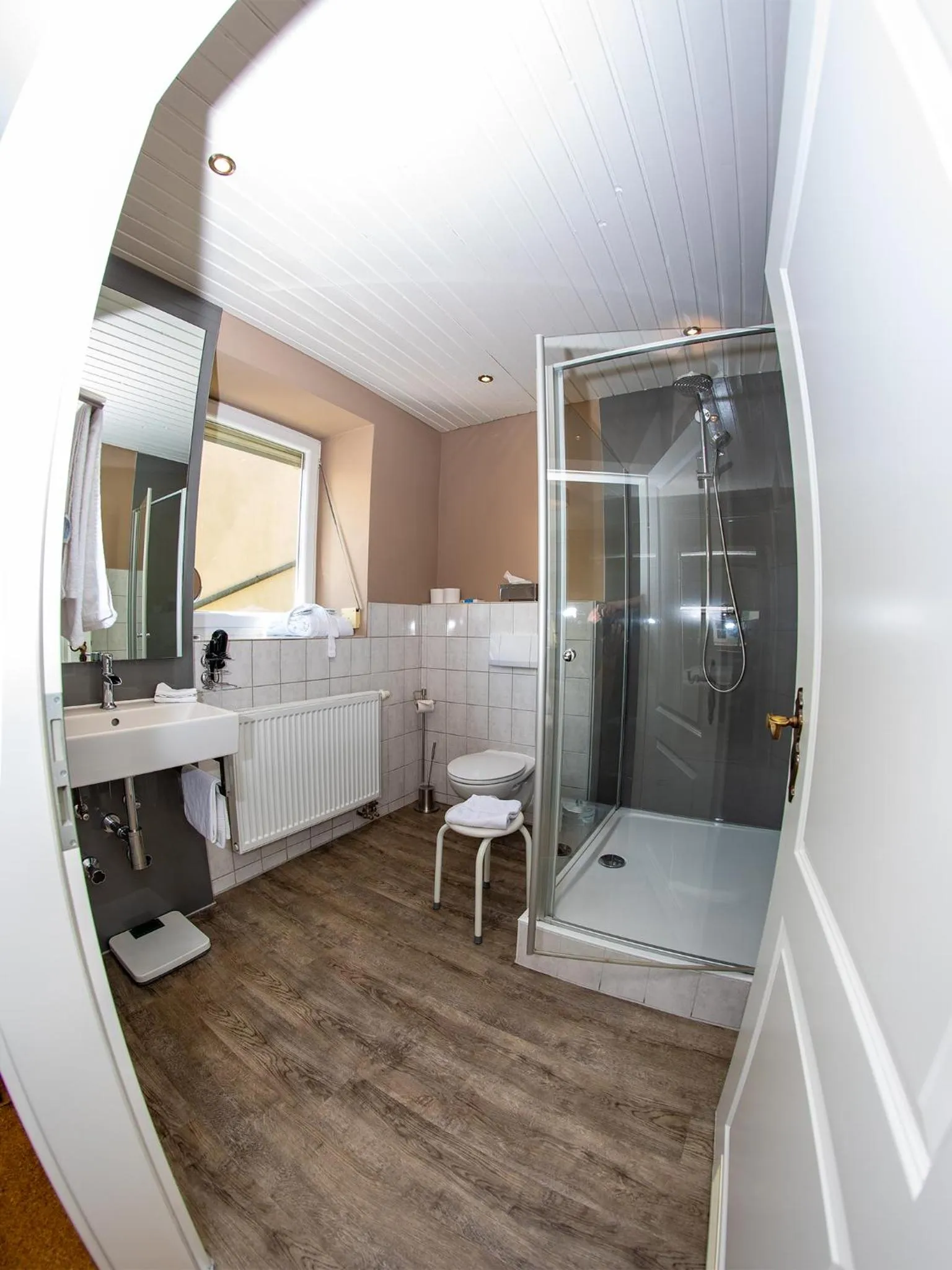 Bathroom in Hotel Zum Burggraf