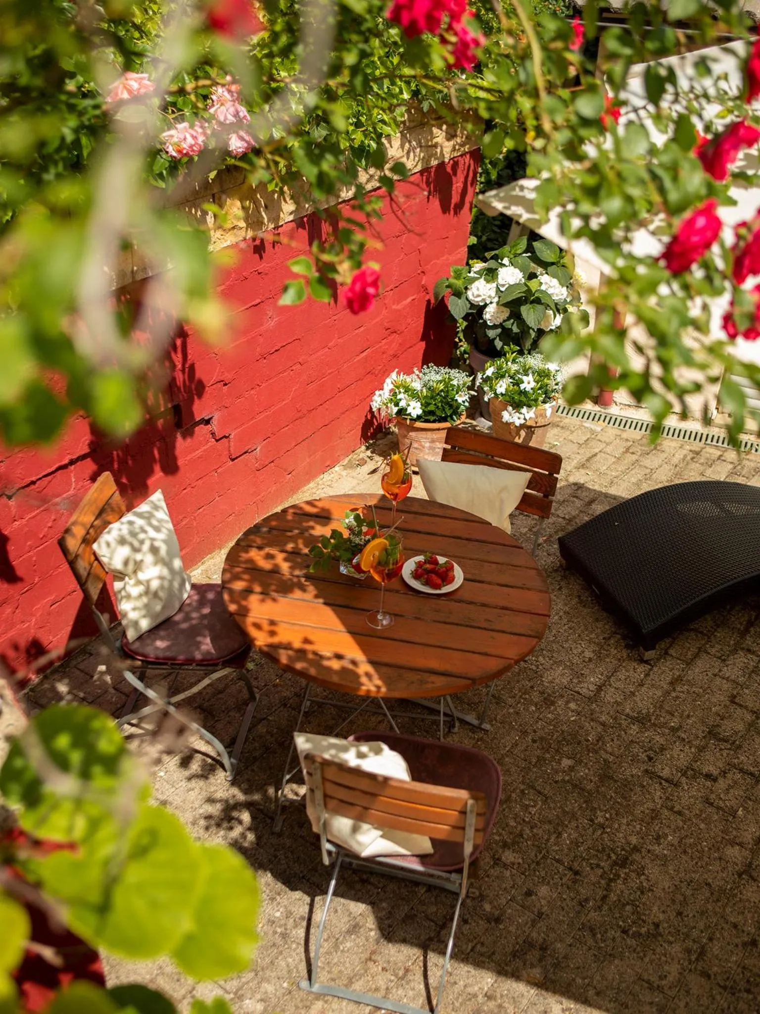 Patio in Hotel Zum Burggraf