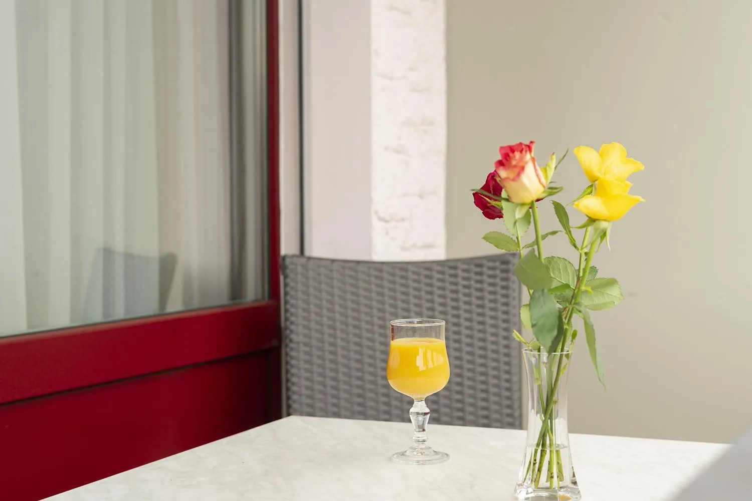 Balcony/Terrace in Hotel Bahnhof Zollikofen
