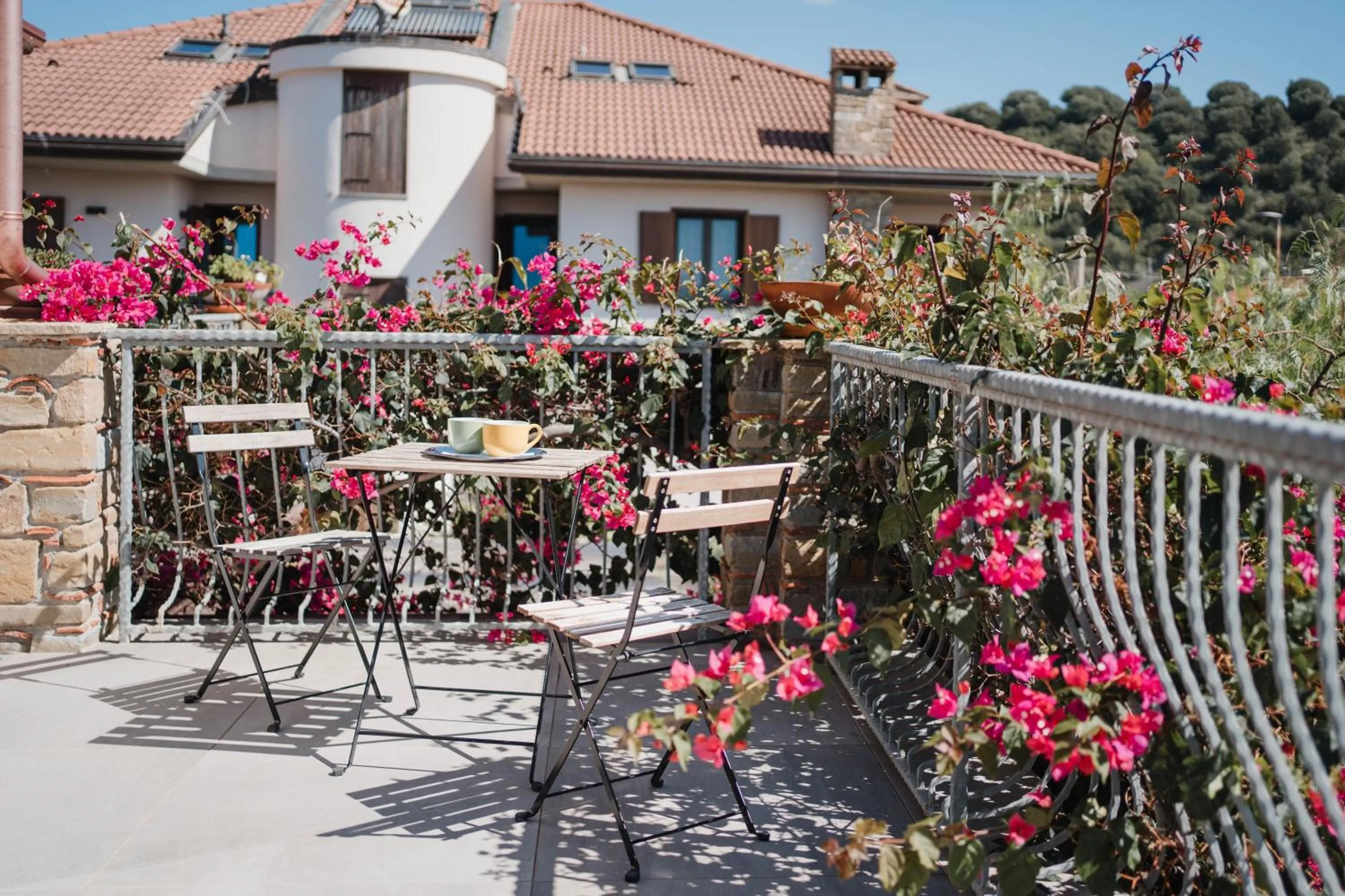 Balcony/Terrace in Villa di Marinella