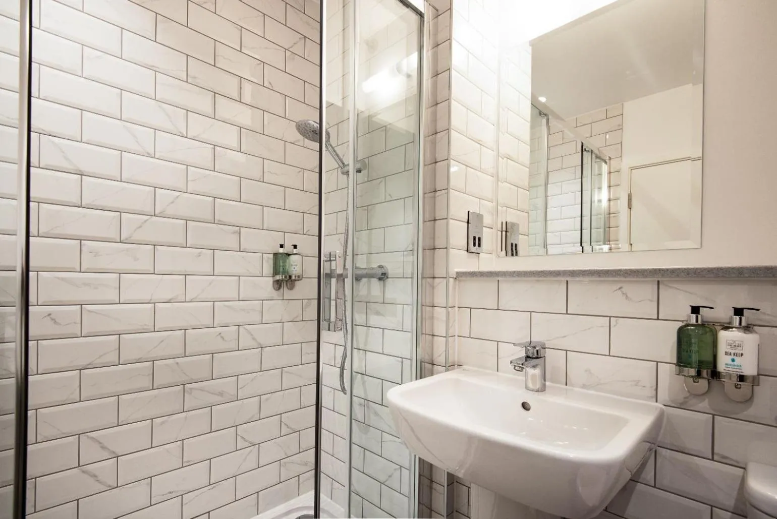 Shower in The Dean Court