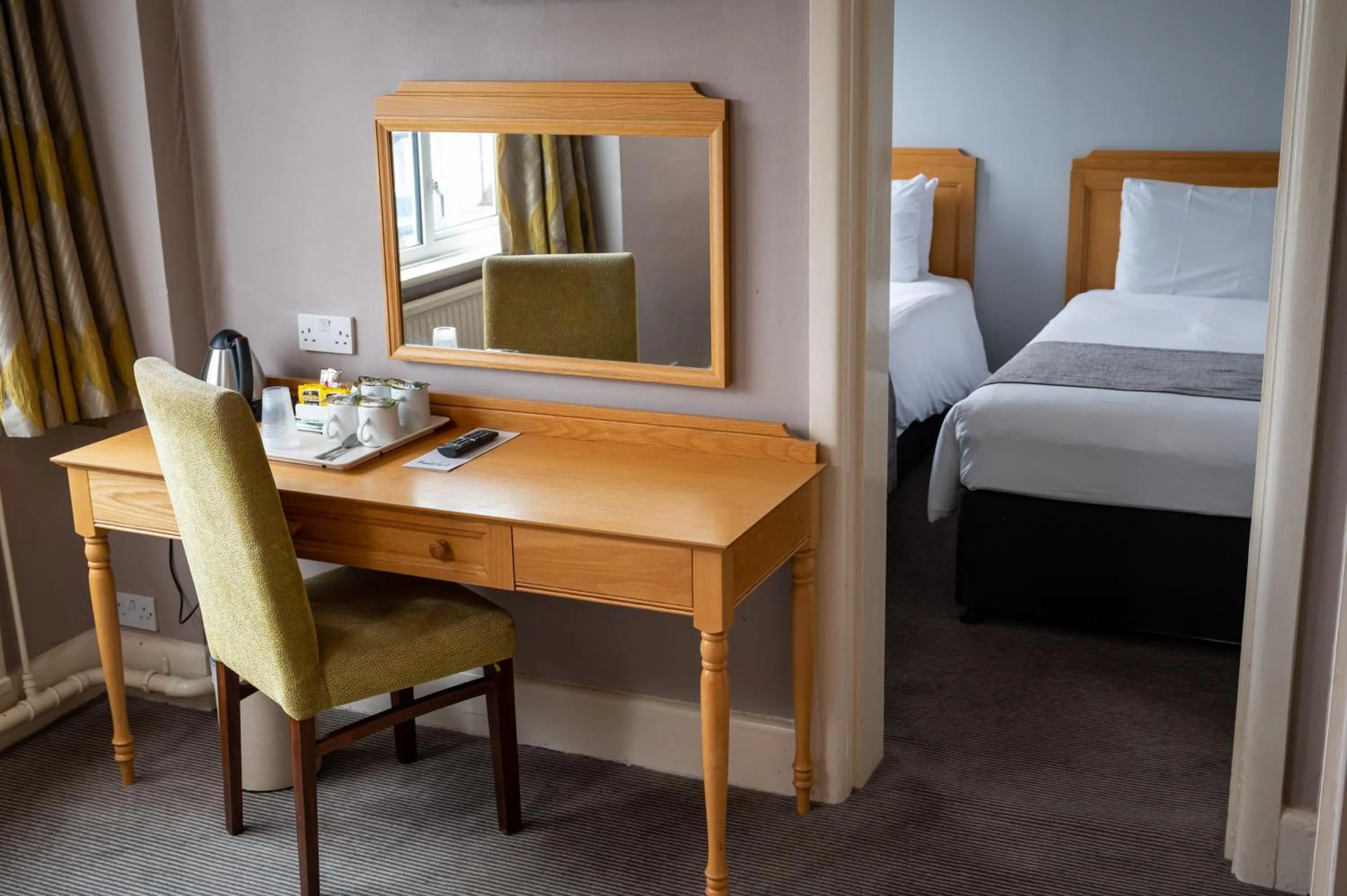 Photo of the whole room, Bed in Commodore Hotel by Greene King Inns