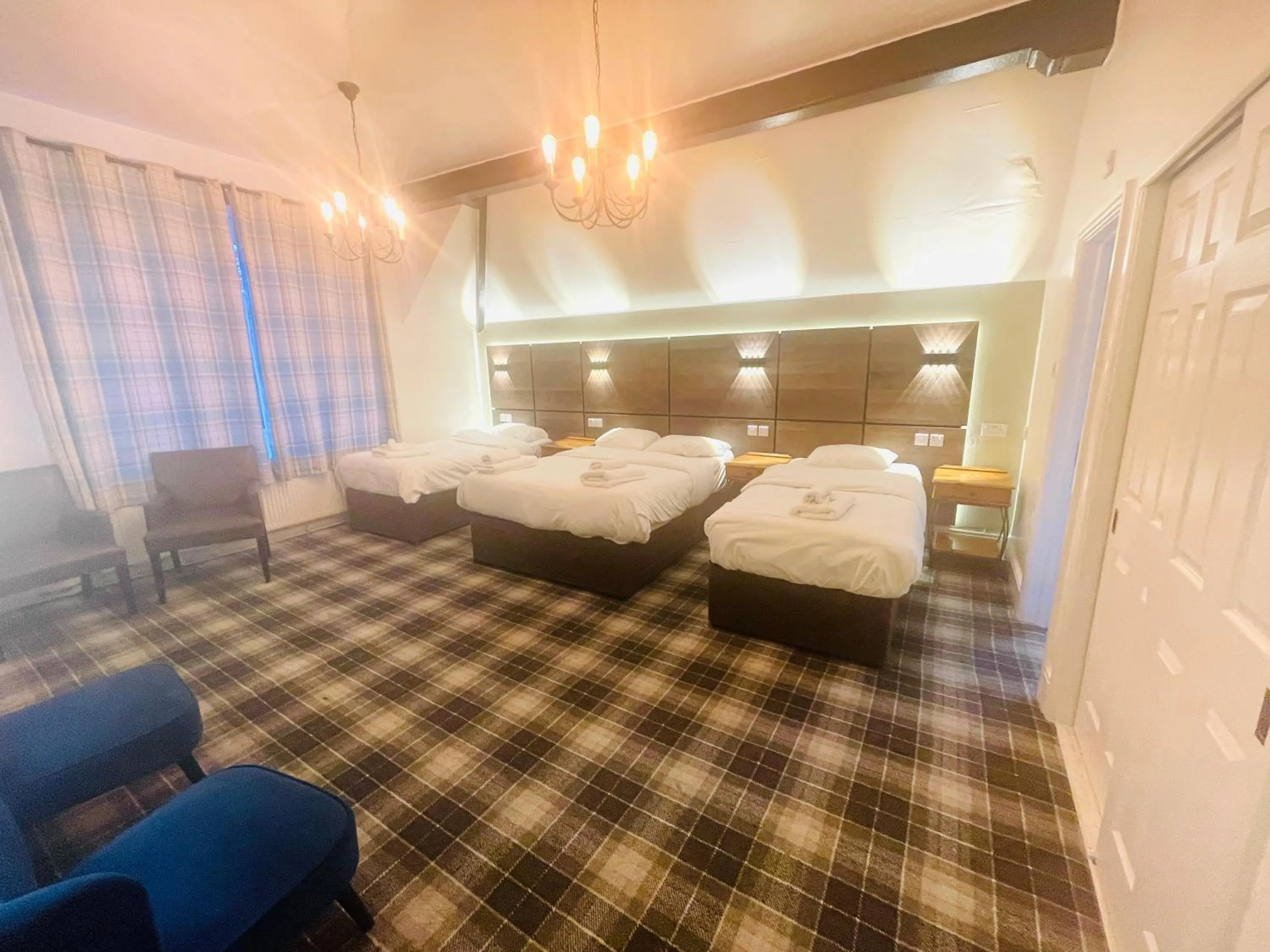 Bed in Hylands Hotel