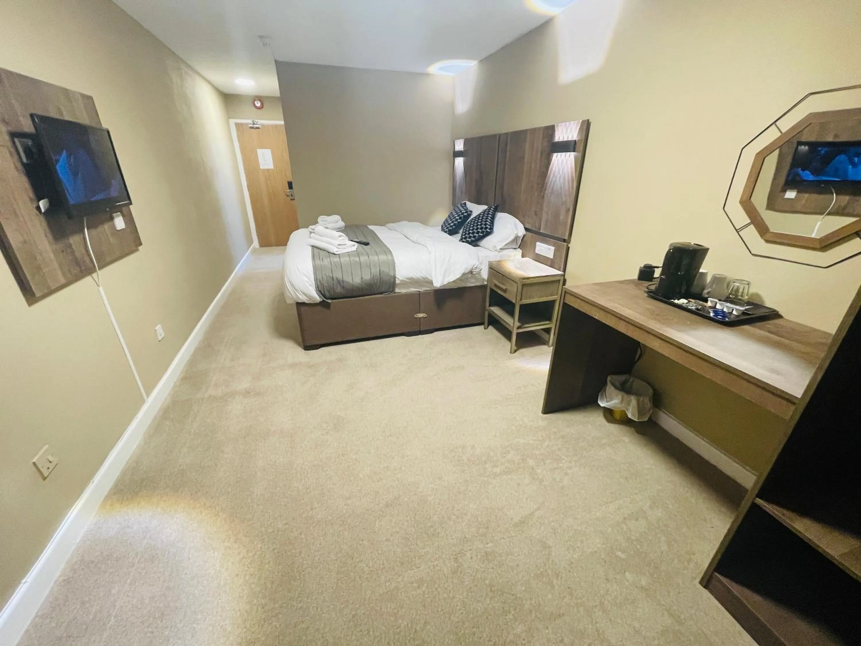 Bed in Hylands Hotel