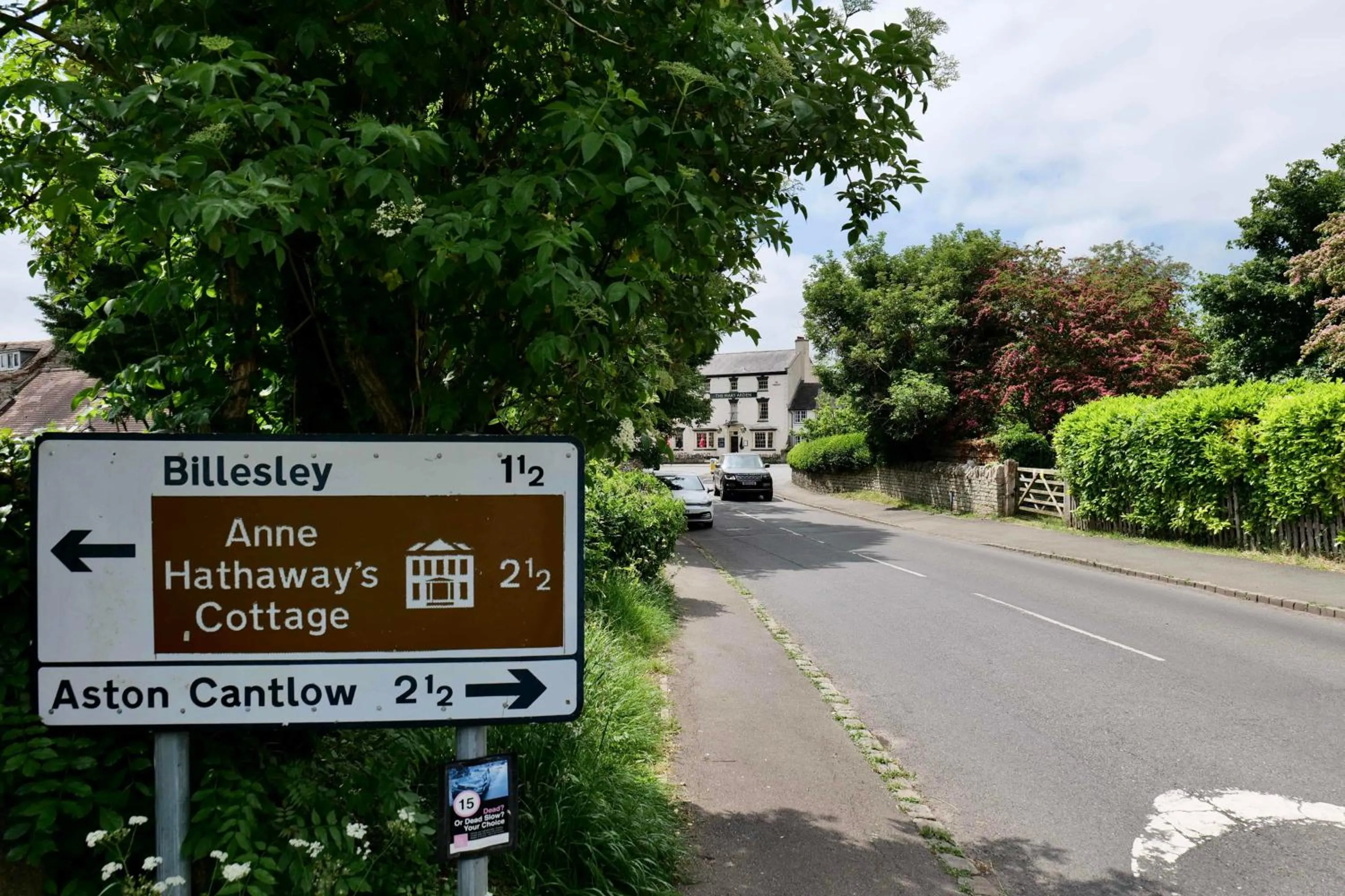 Street view in The Mary Arden Inn