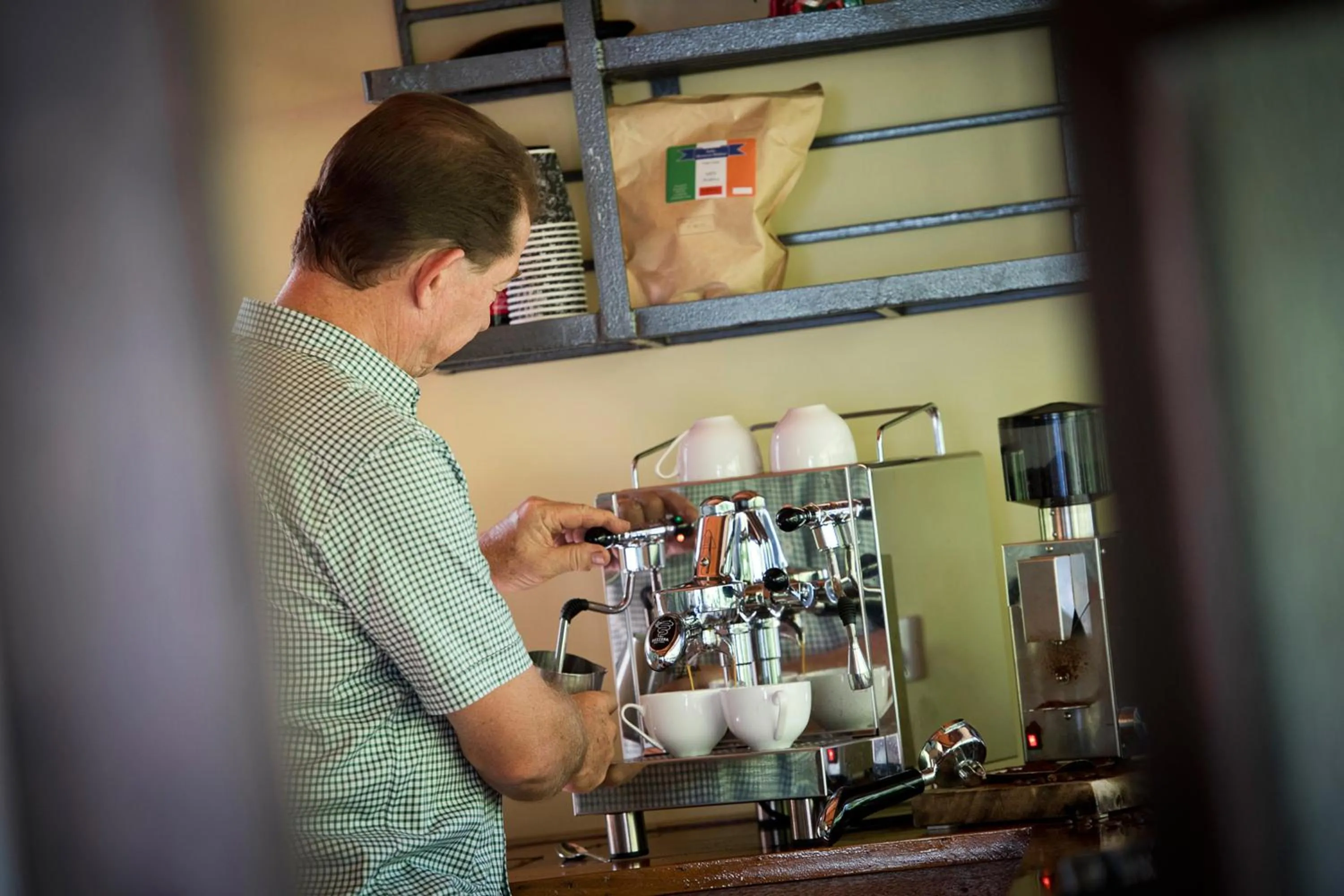 Staff in Sharlynn by the River