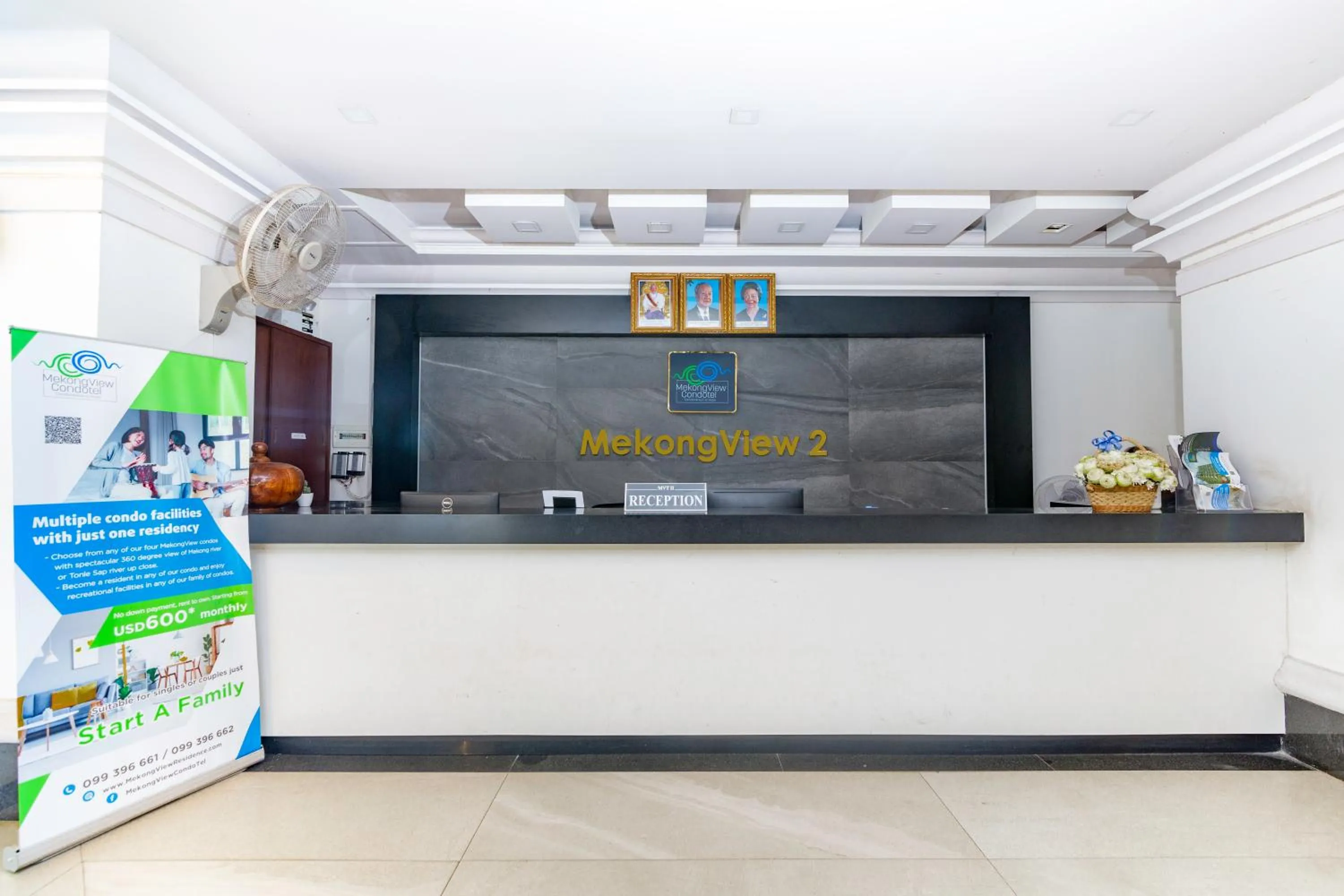 Lobby or reception in MekongView 2 CondoTel