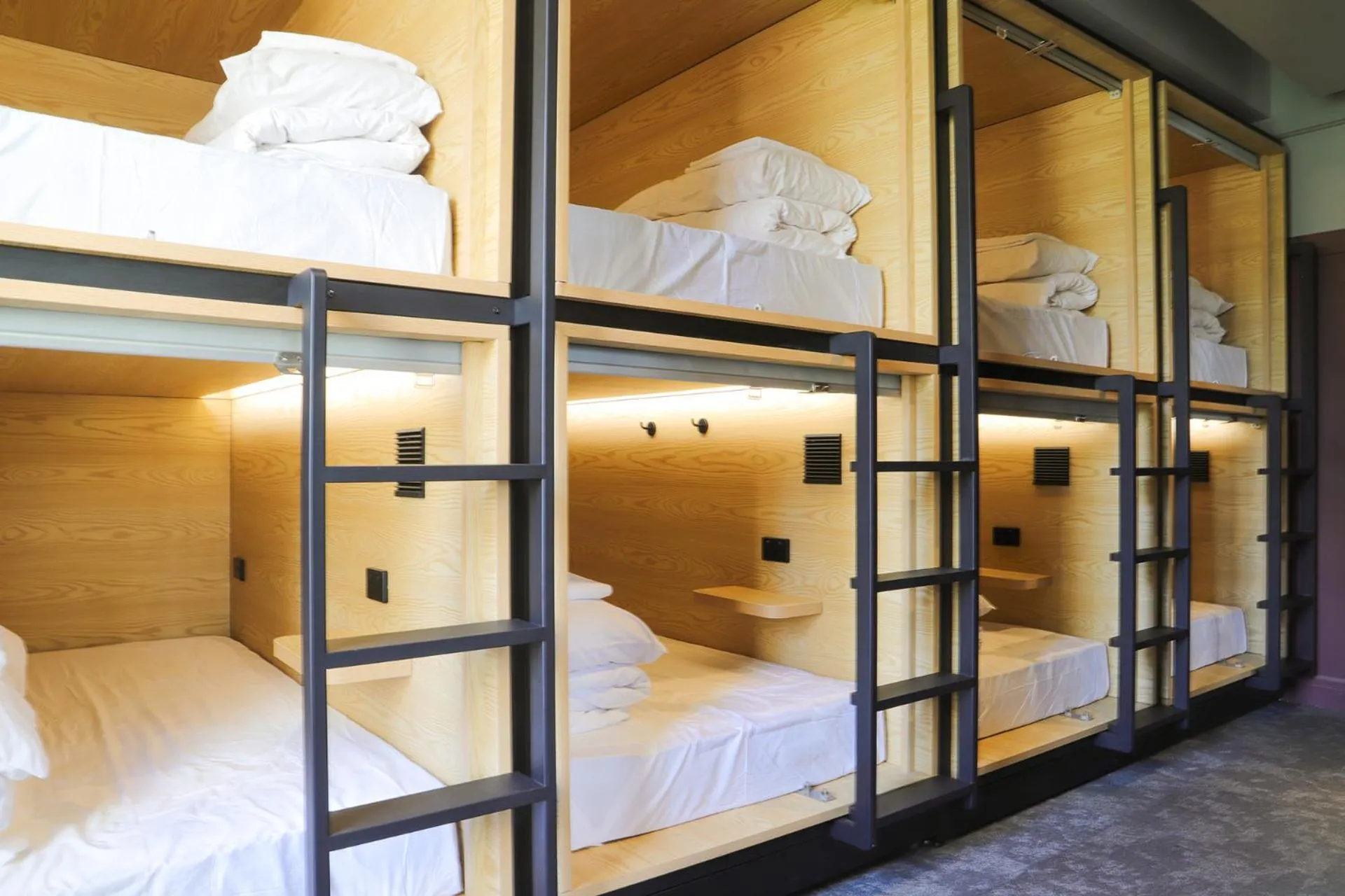 Bedroom, Bed in The Capsule Hotel