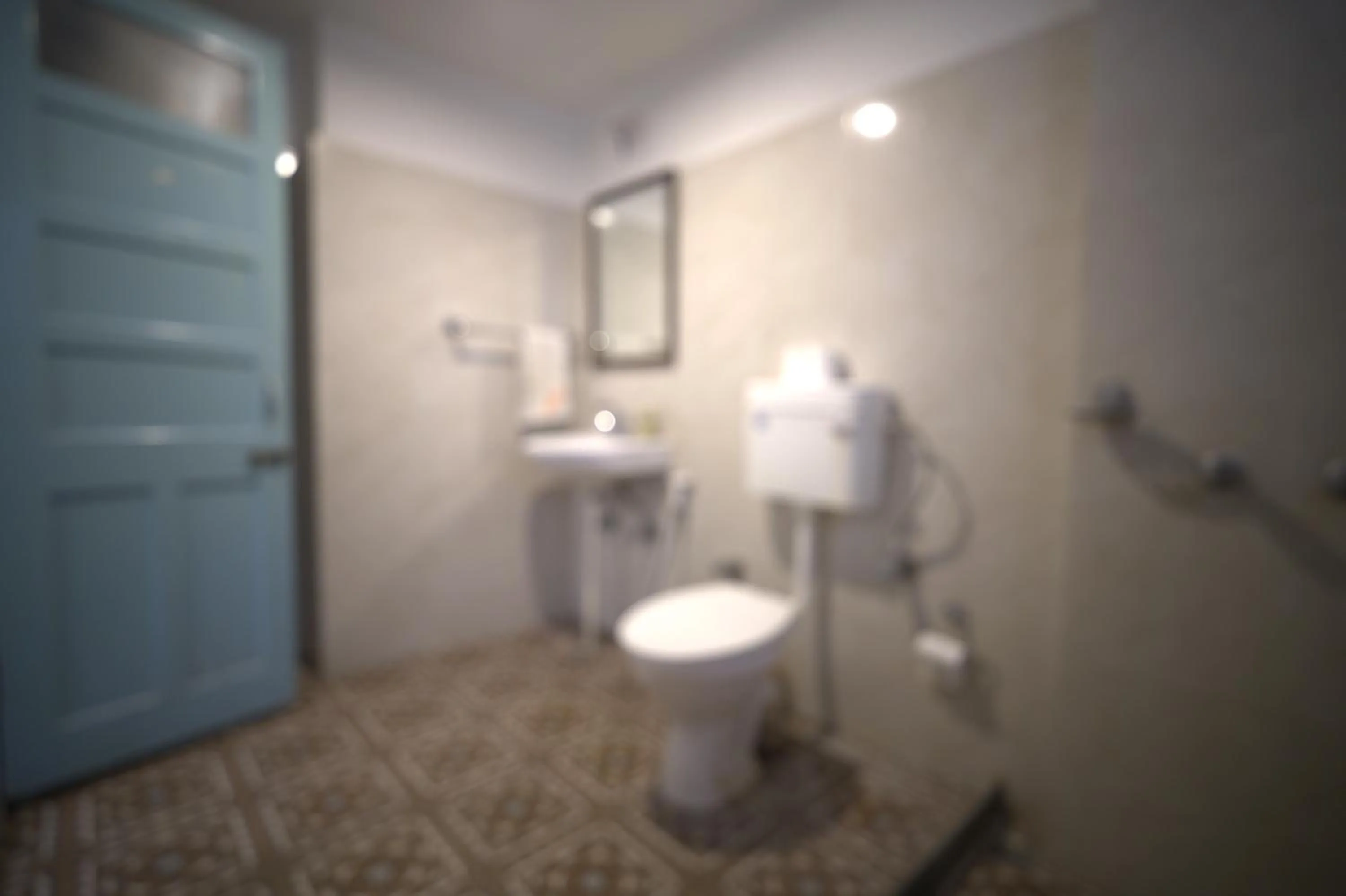 Toilet in Jaipur Jantar Hostel