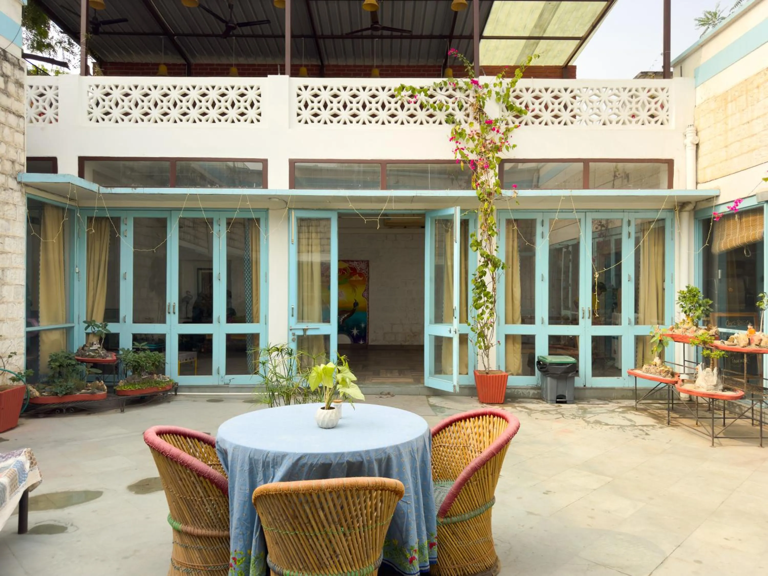 Property building in Jaipur Jantar Hostel