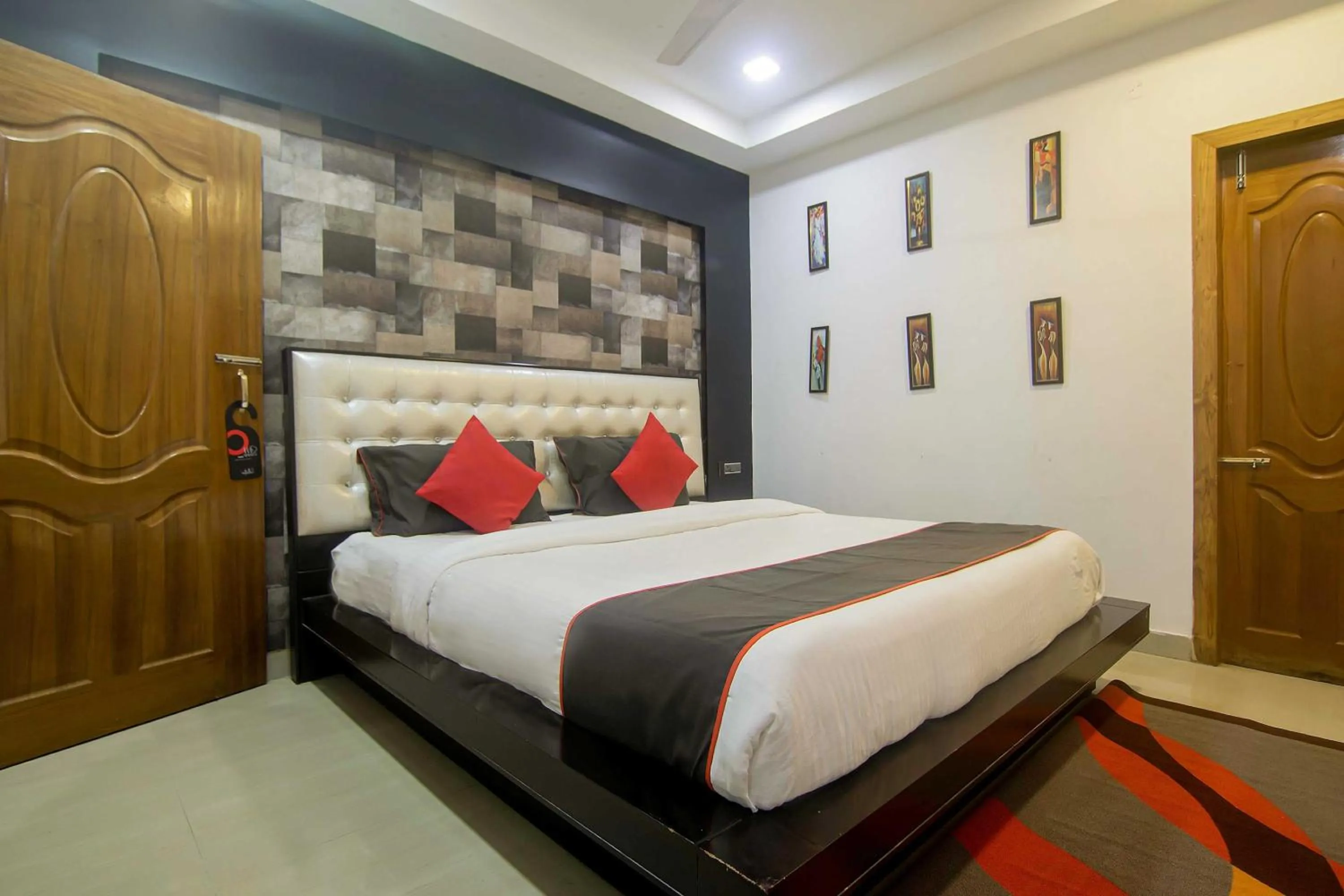 Bedroom in Collection O The Blu Bell Nizarapar Path