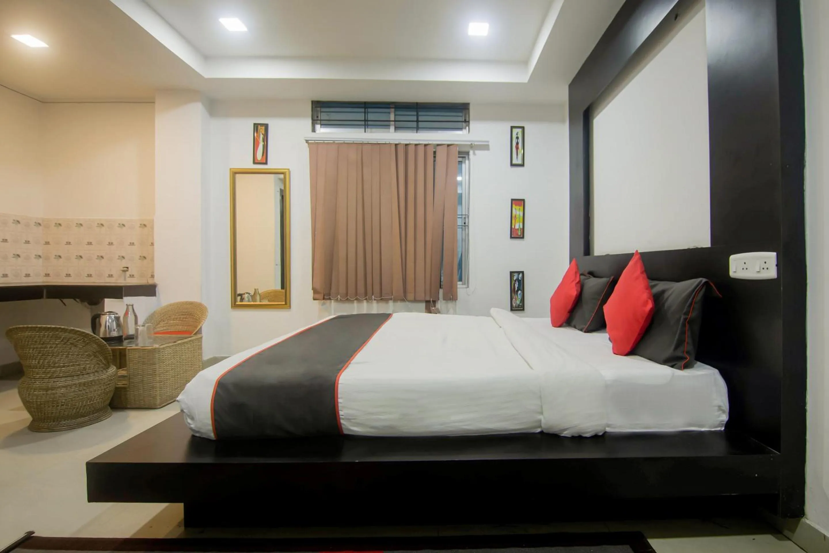 Bedroom, Bed in Hotel OThe Blu Bell