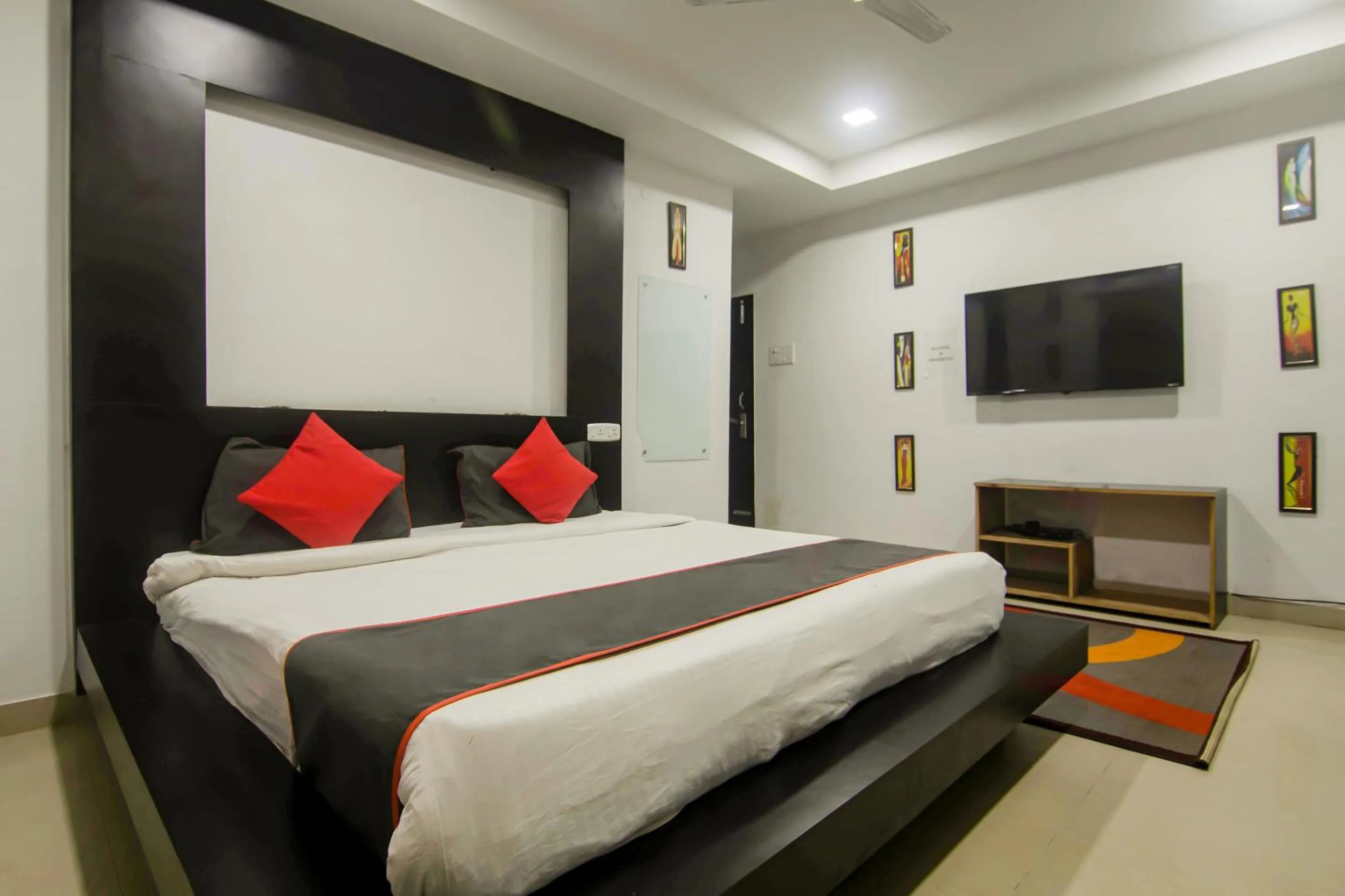 Bedroom, Bed in Hotel OThe Blu Bell