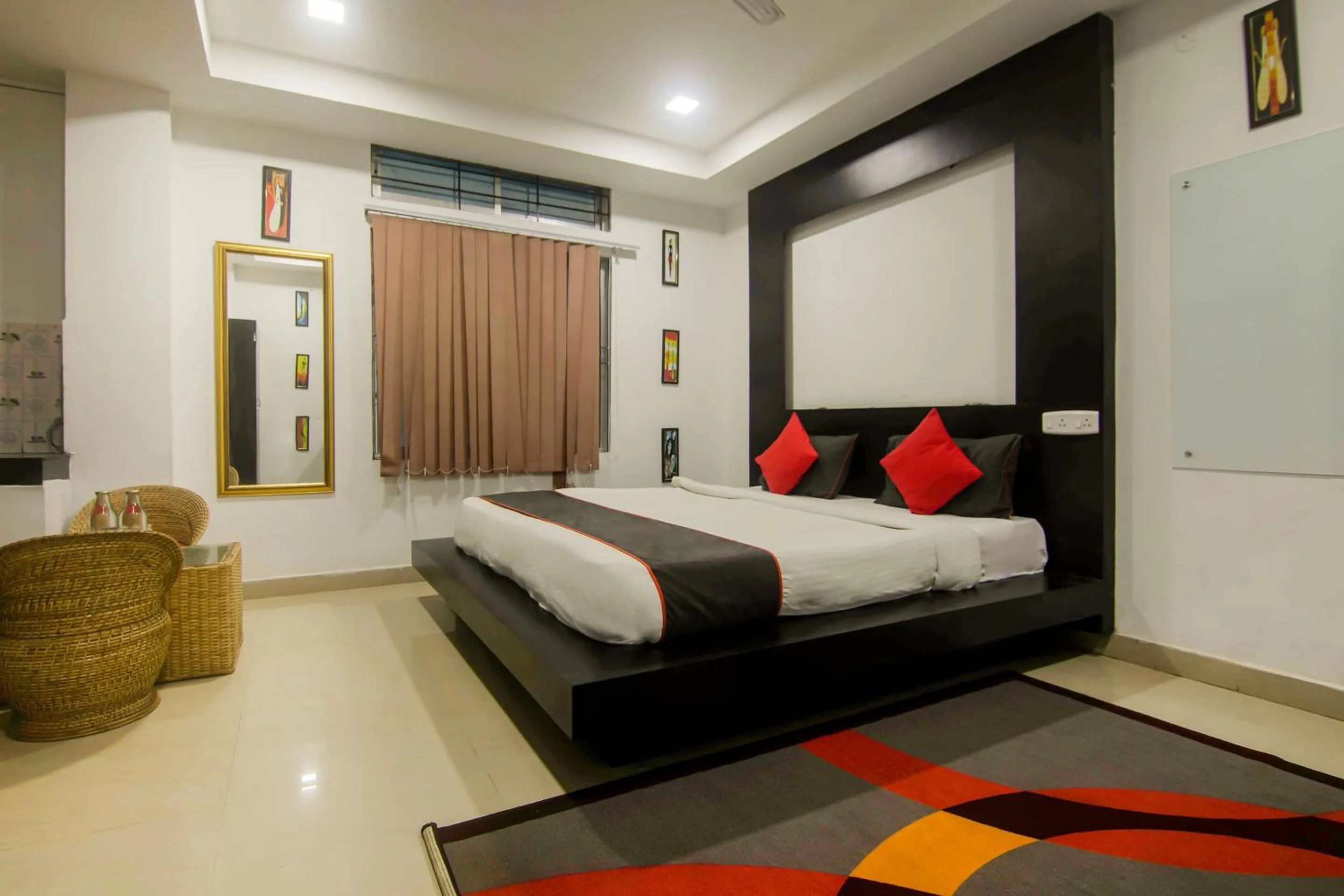 Bedroom in Collection O The Blu Bell Nizarapar Path