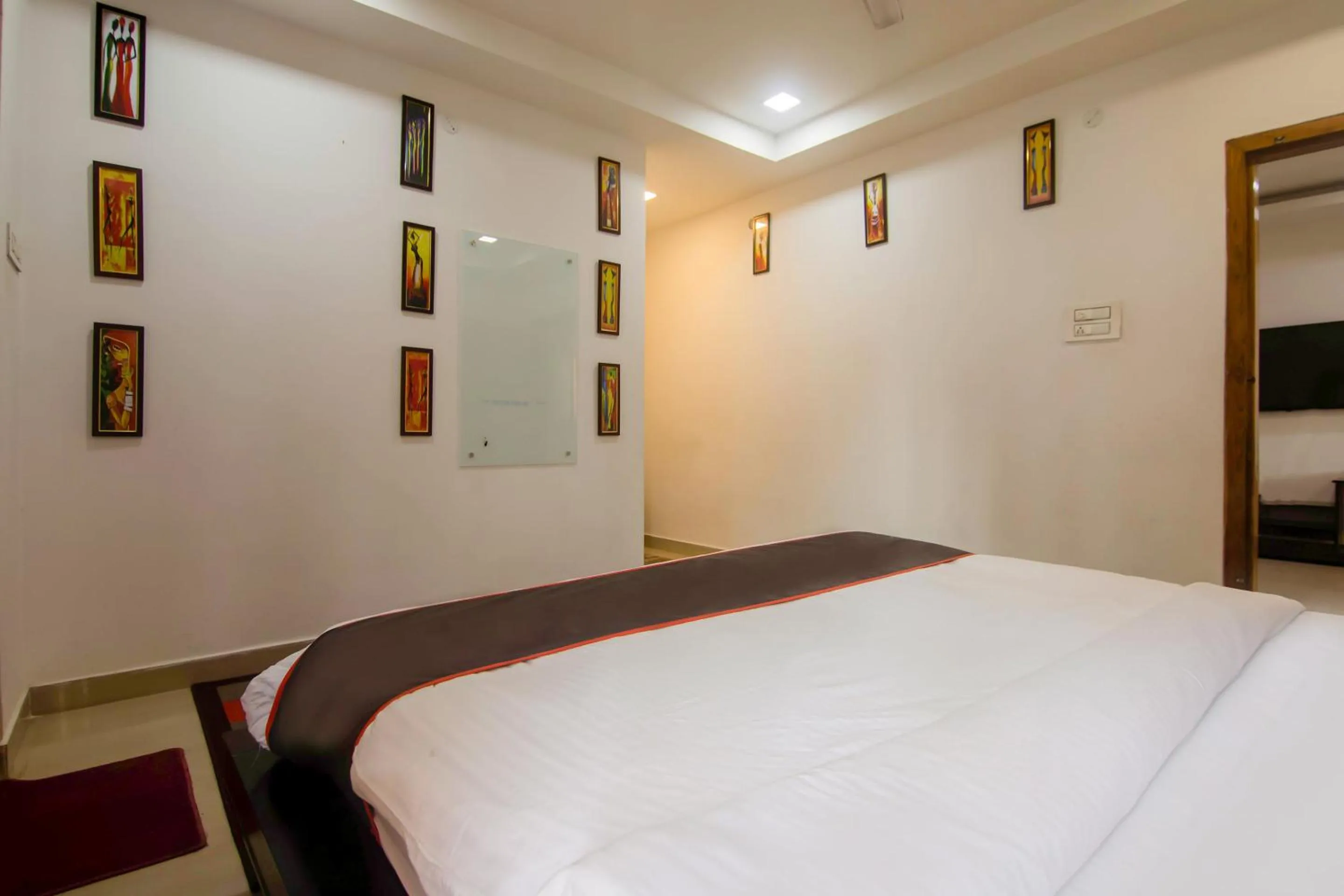 Bedroom, Bed in Hotel OThe Blu Bell