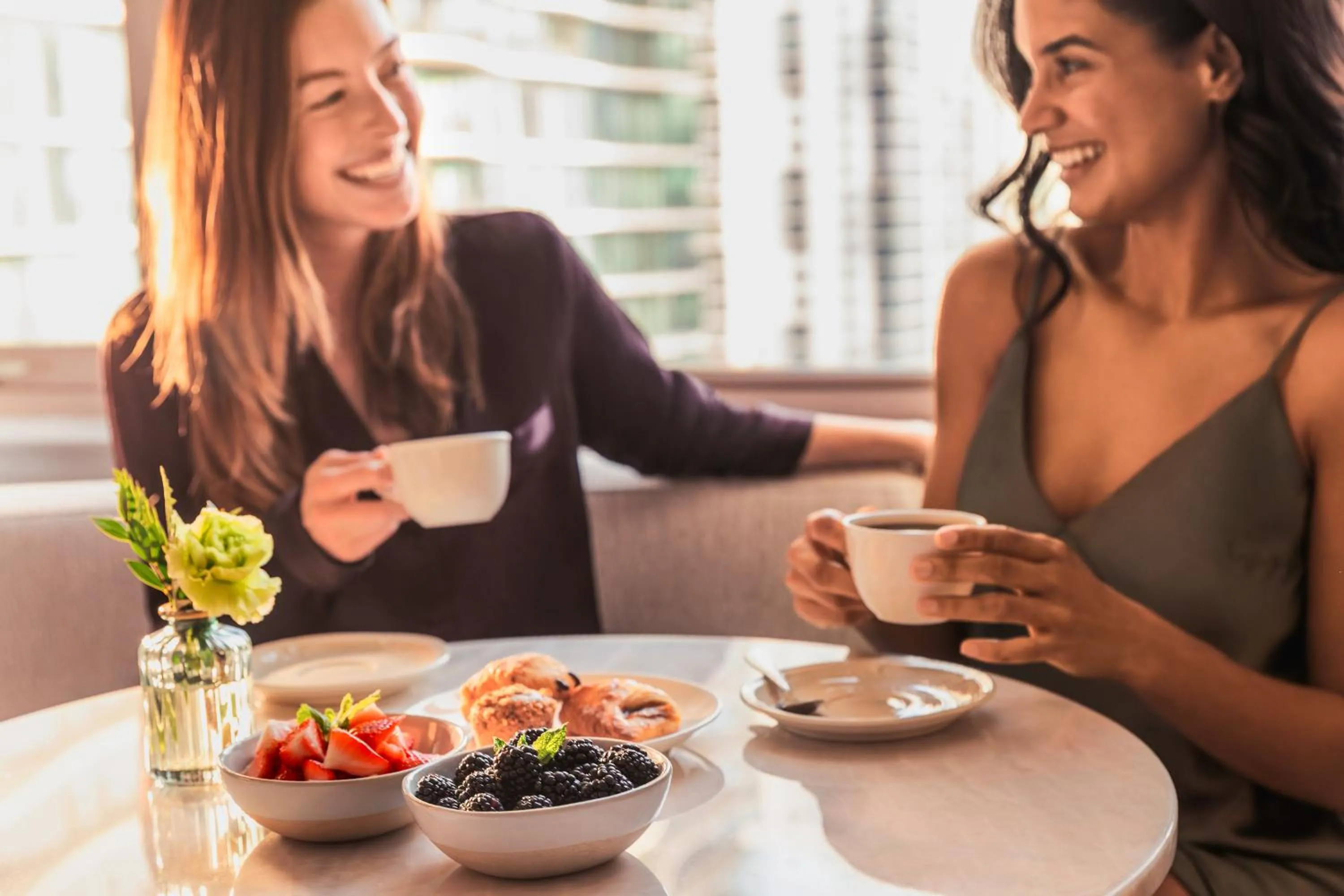 Breakfast in Fairmont Chicago Millennium Park