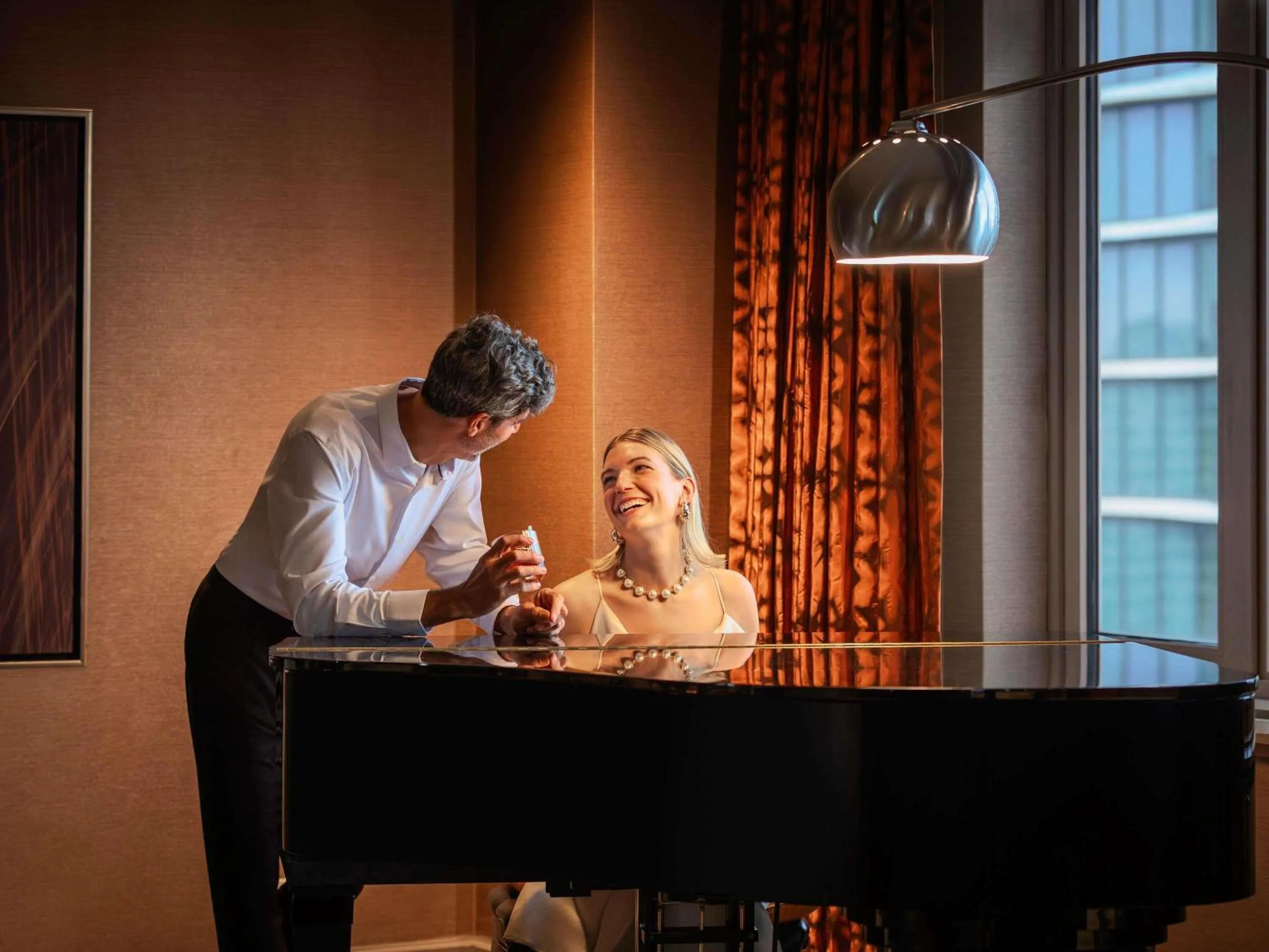 Bedroom in Fairmont Chicago Millennium Park